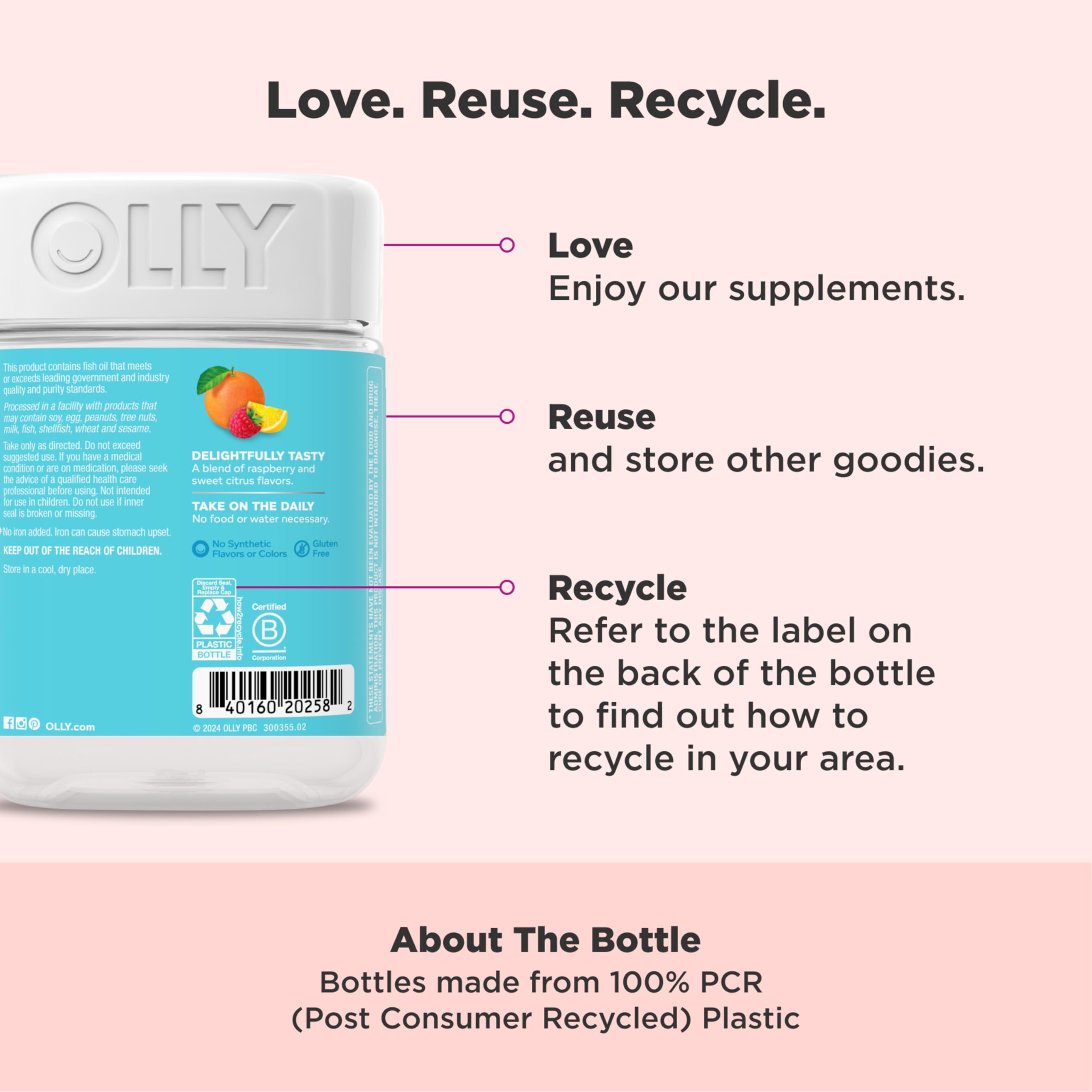 OLLY Prenatal Multivitamin Gummies