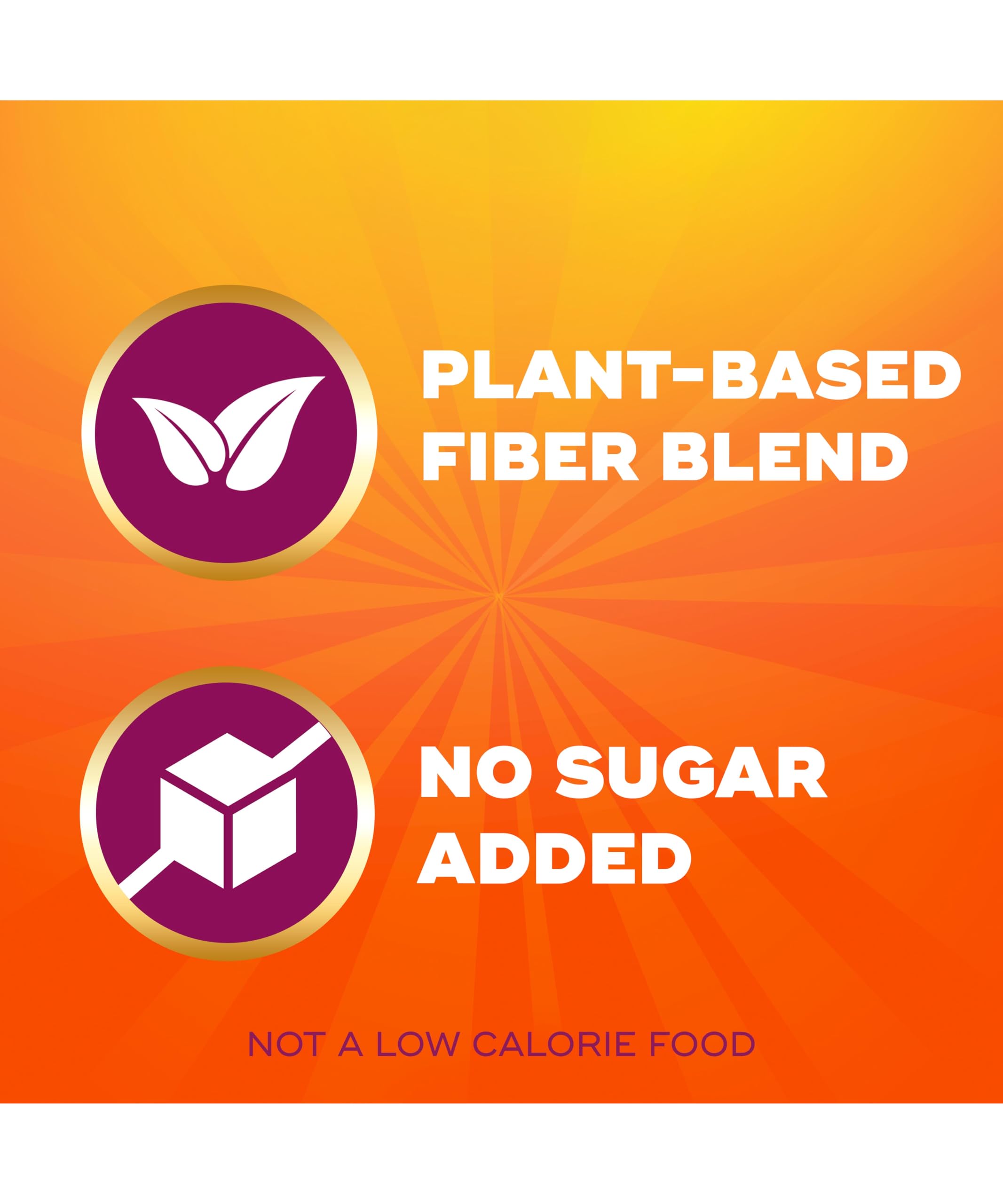 Metamucil Fiber 5g Gummies, Orange Flavor