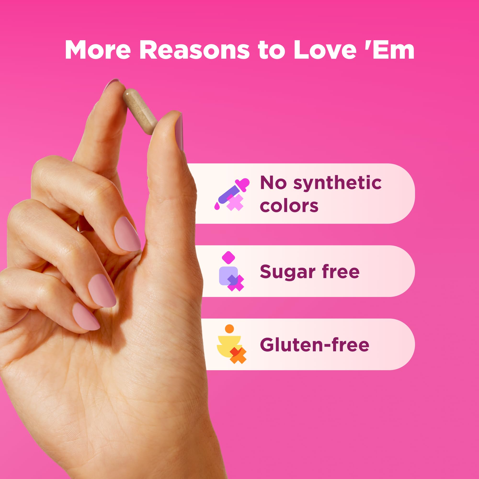 OLLY Happy Hoo-Ha Capsules, 25 Count