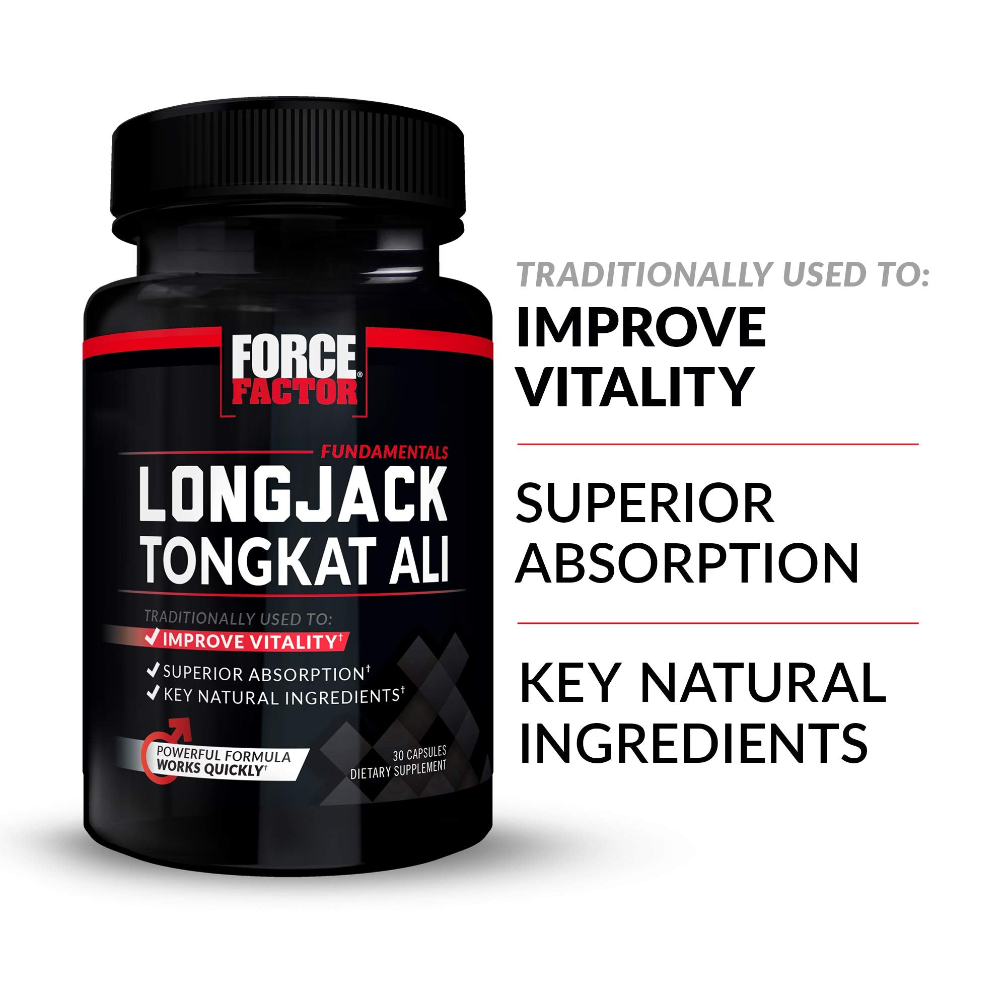 Force Factor Longjack Tongkat Ali 500mg
