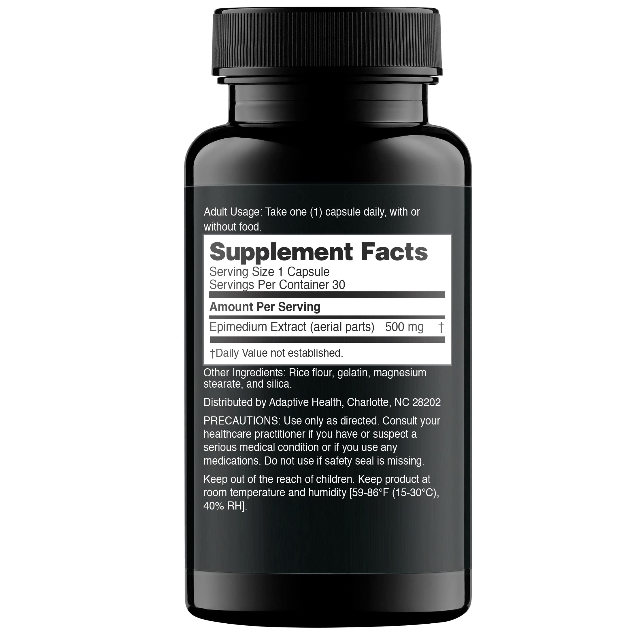 Nugenix Essentials Horny Goat Weed Extract, 30 Capsules