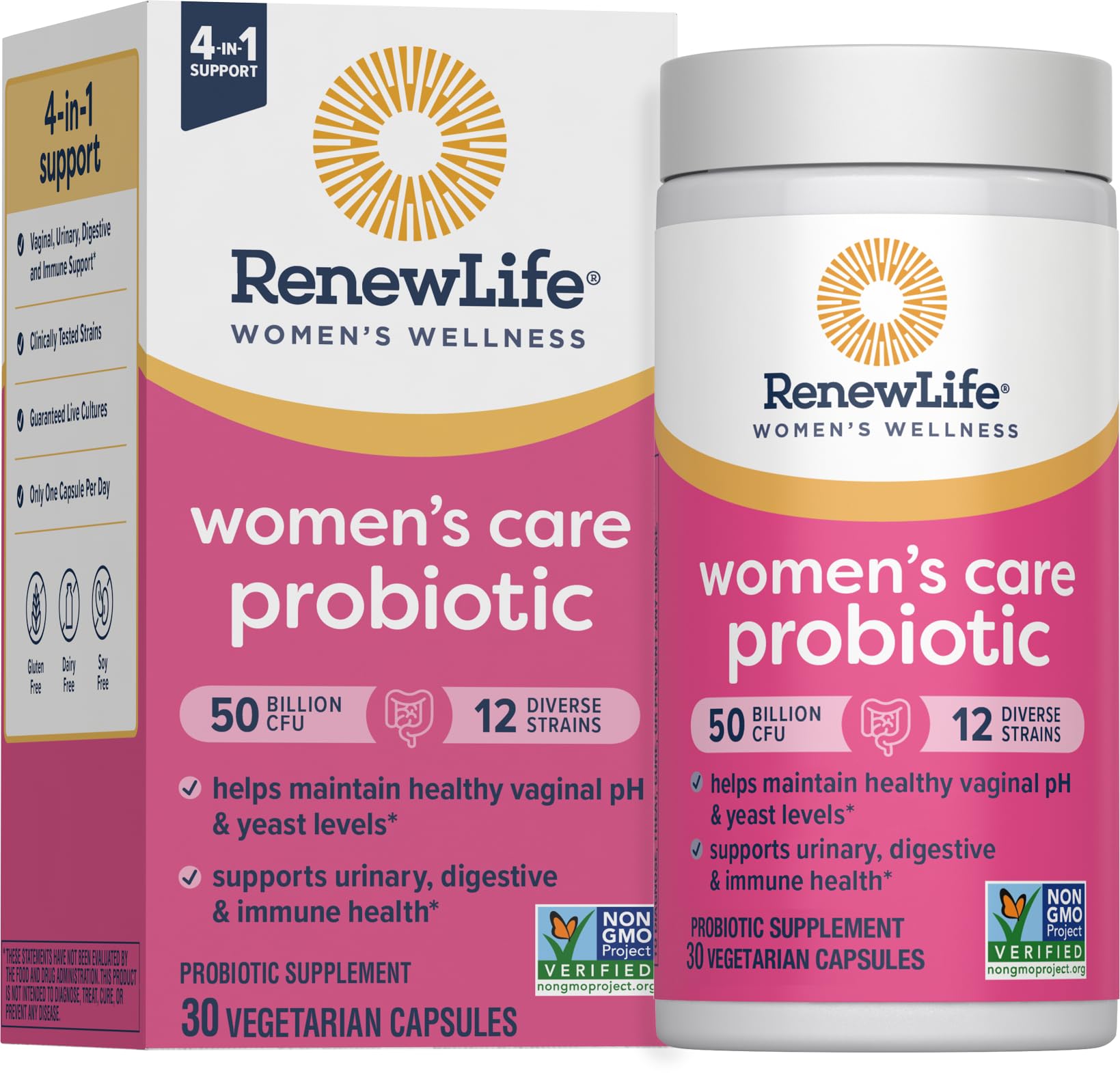 Renew Life Probiotic 50 Billion, 30 Count