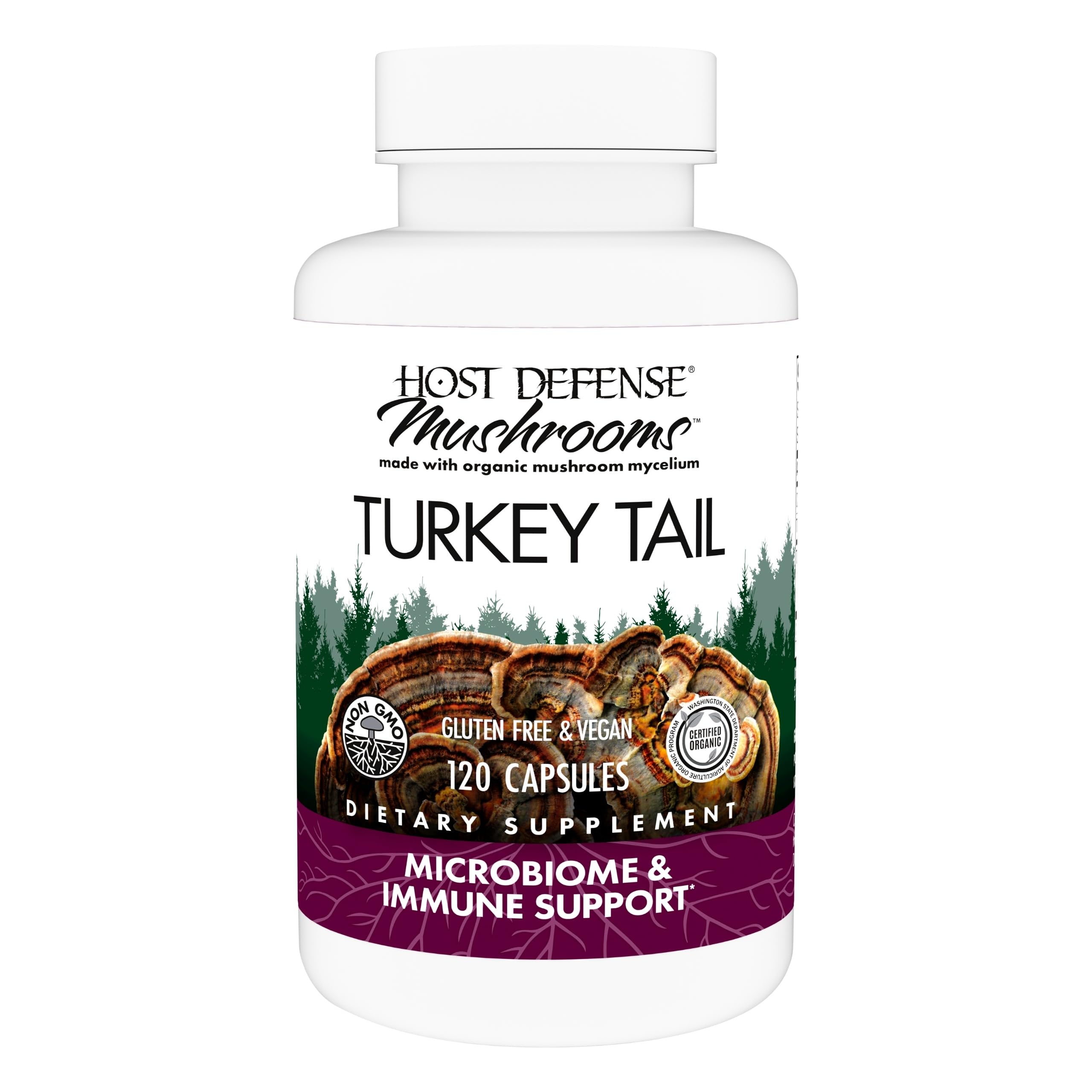 Host Defense Turkey Tail Capsules