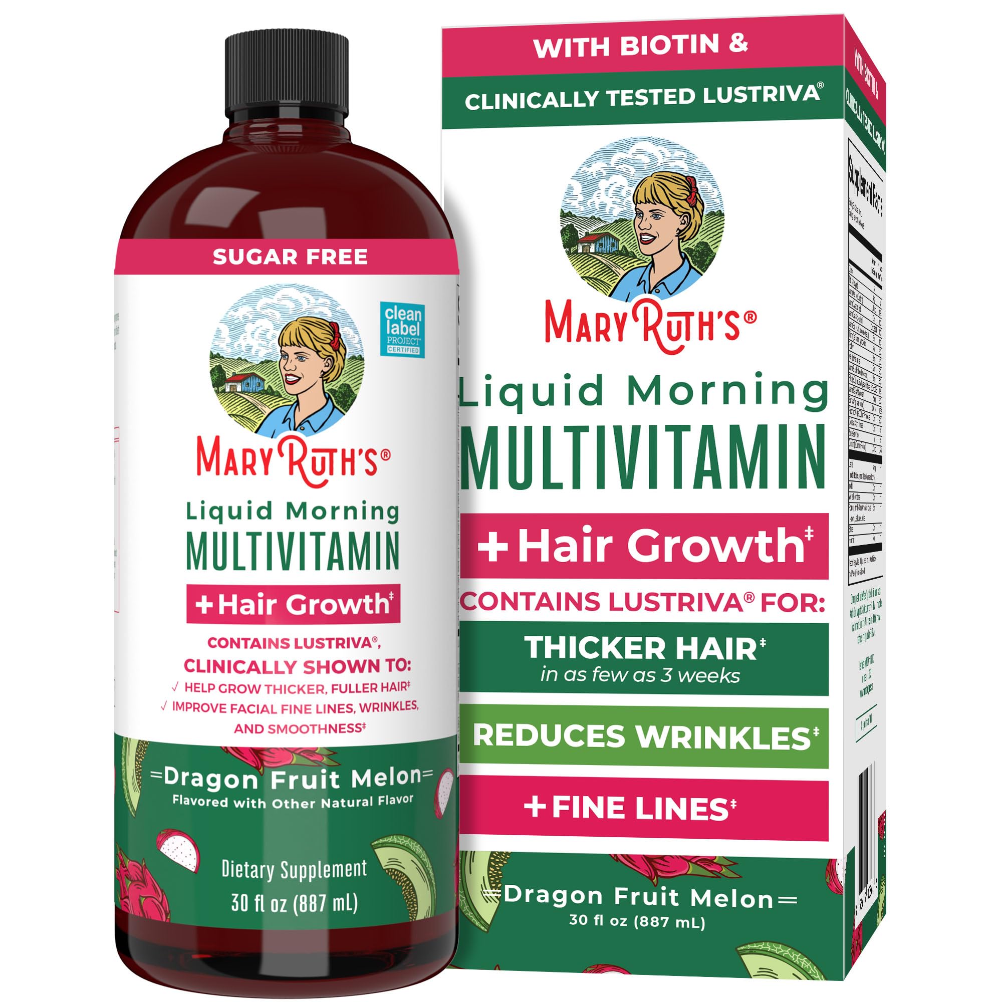 MaryRuth's Liquid Multivitamin+Hair Growth