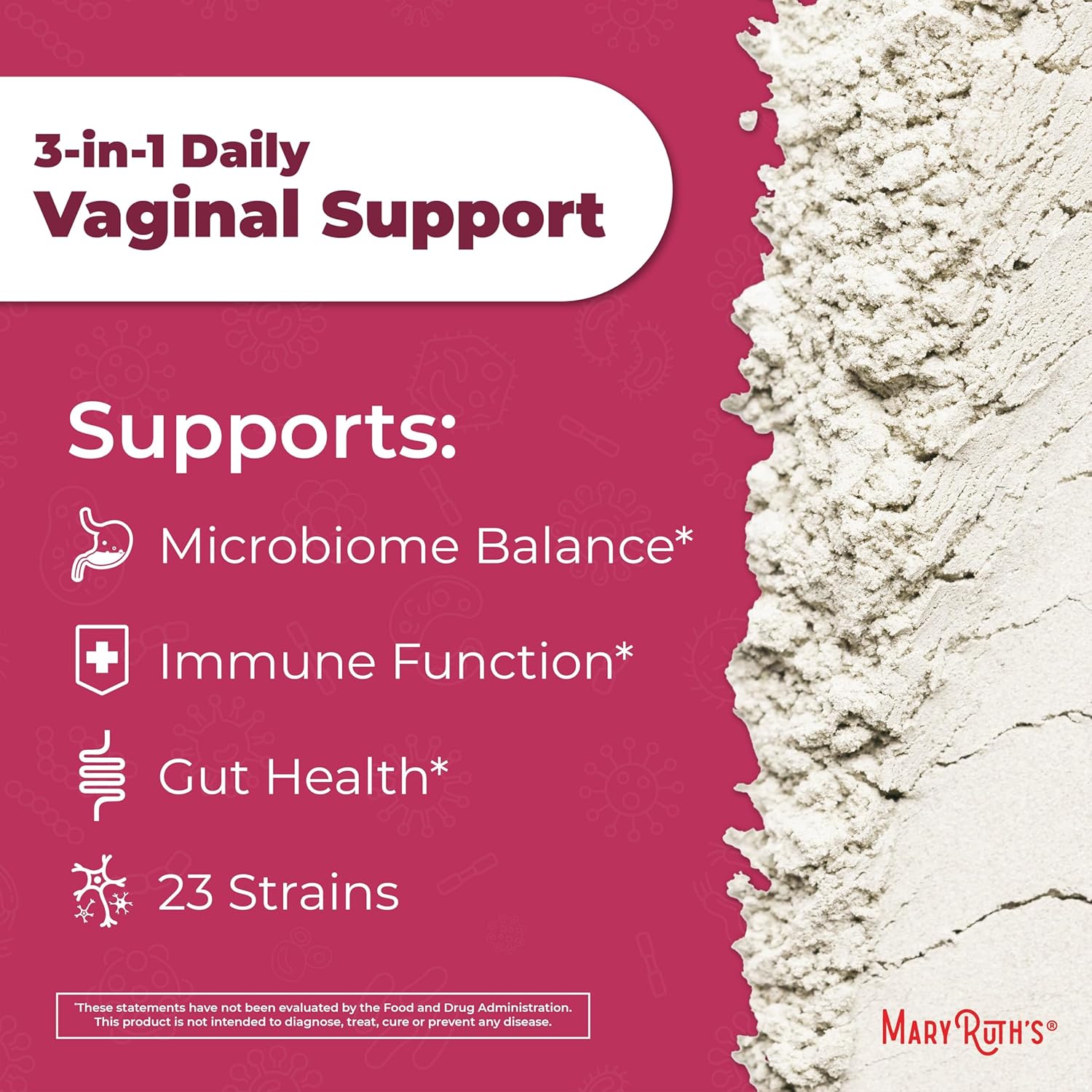 MaryRuth's 3-in-1 Vaginal Support Powder 0.5 oz