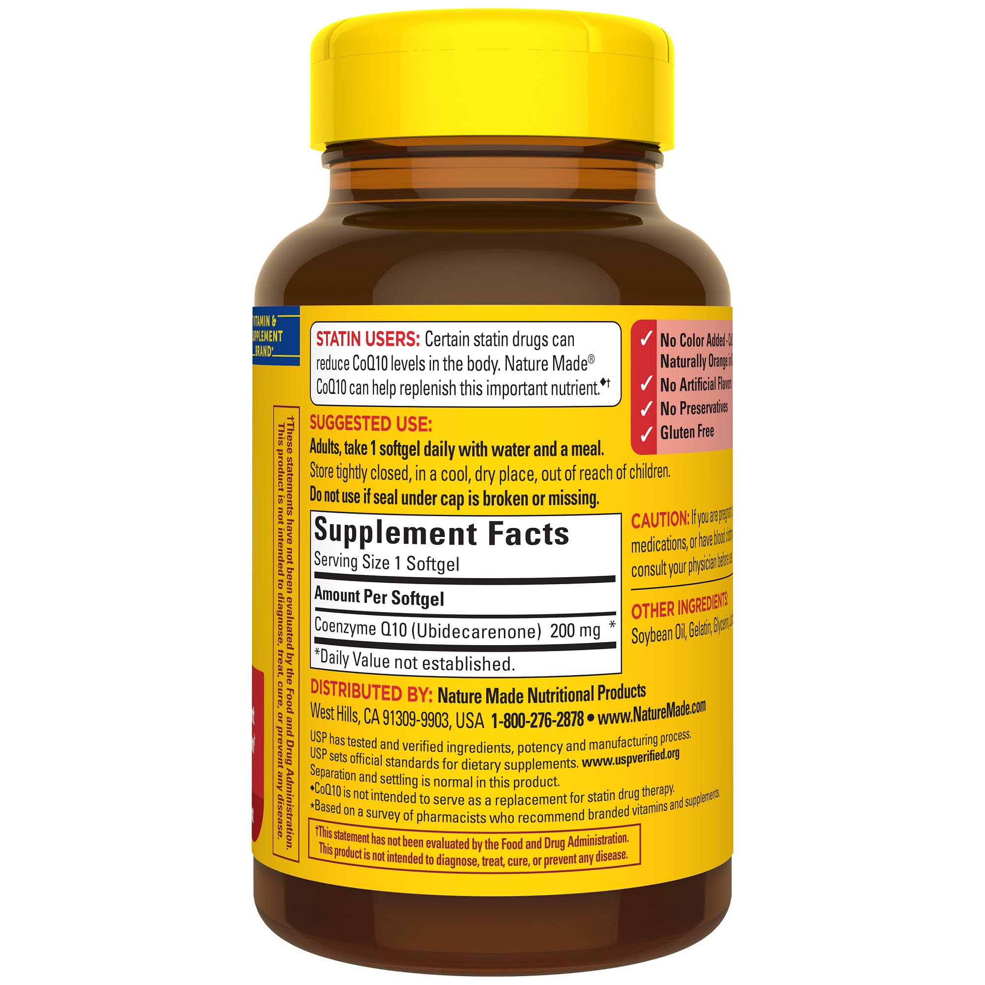 Nature Made CoQ10 200mg