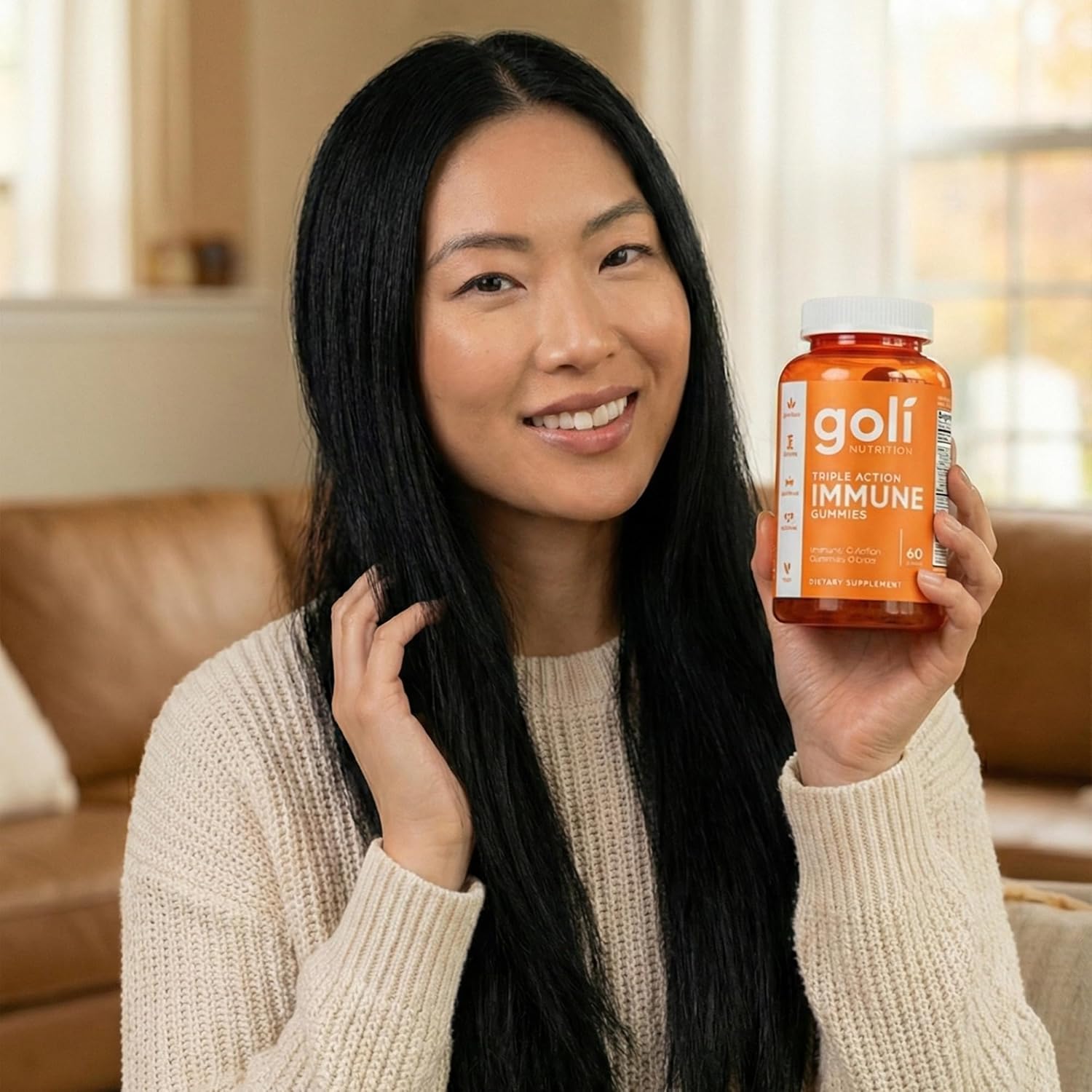 Goli Triple Action Immune, 60 Gummies