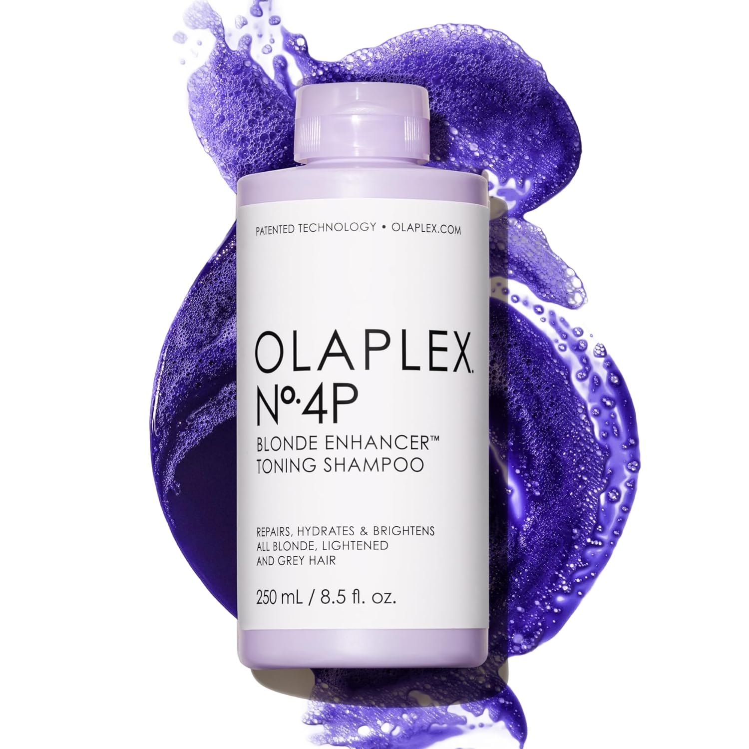 Olaplex No. 4P Blonde Enhancer Purple Toning Shampoo, 8.5oz