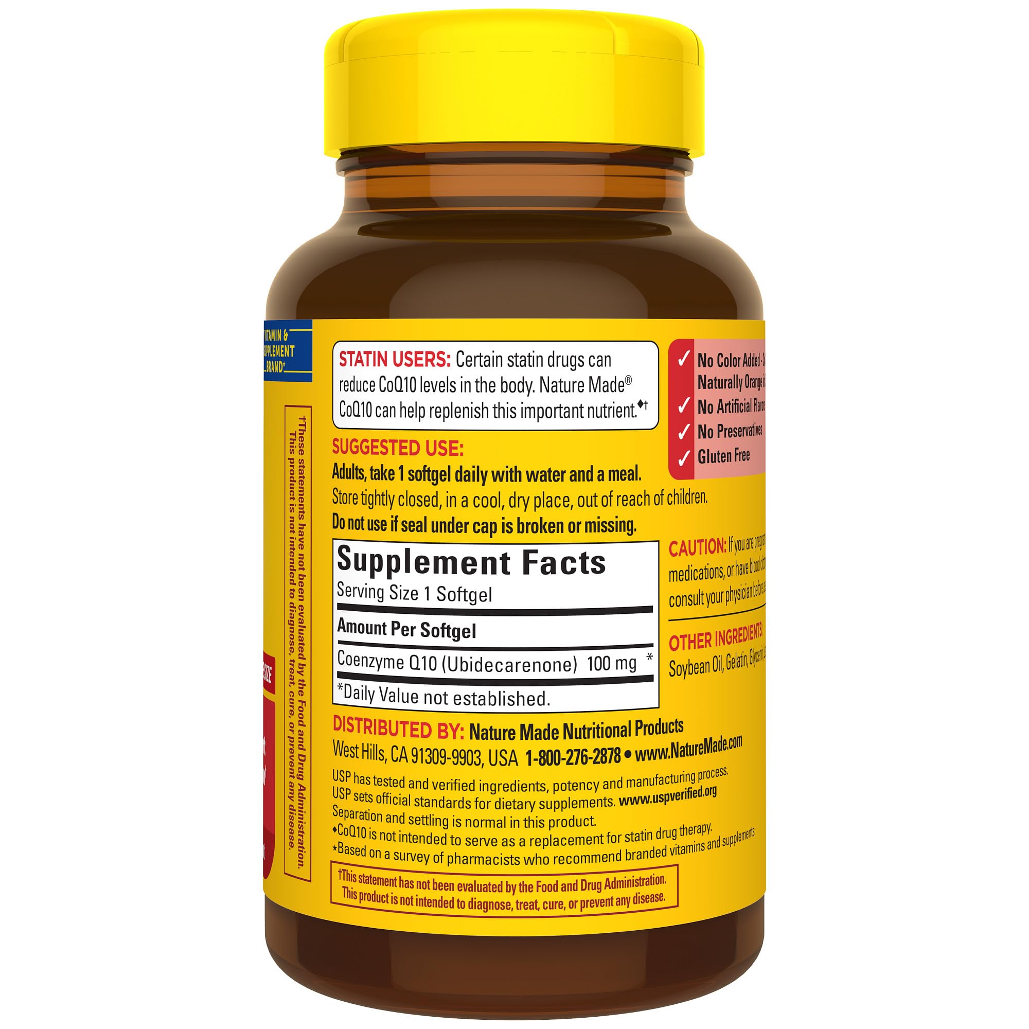 Nature Made CoQ10 100mg