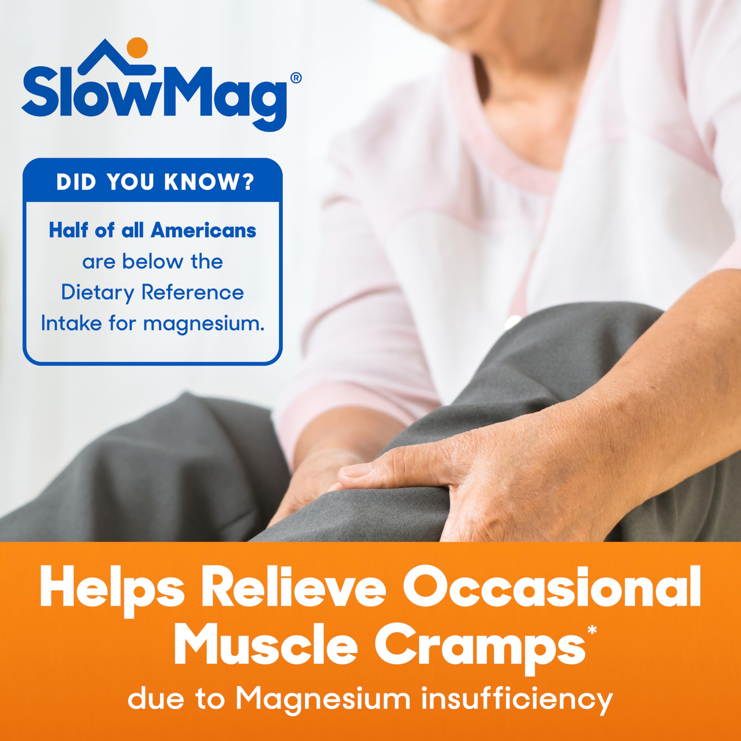 SlowMag Muscle + Heart Magnesium Chloride with  Calcium