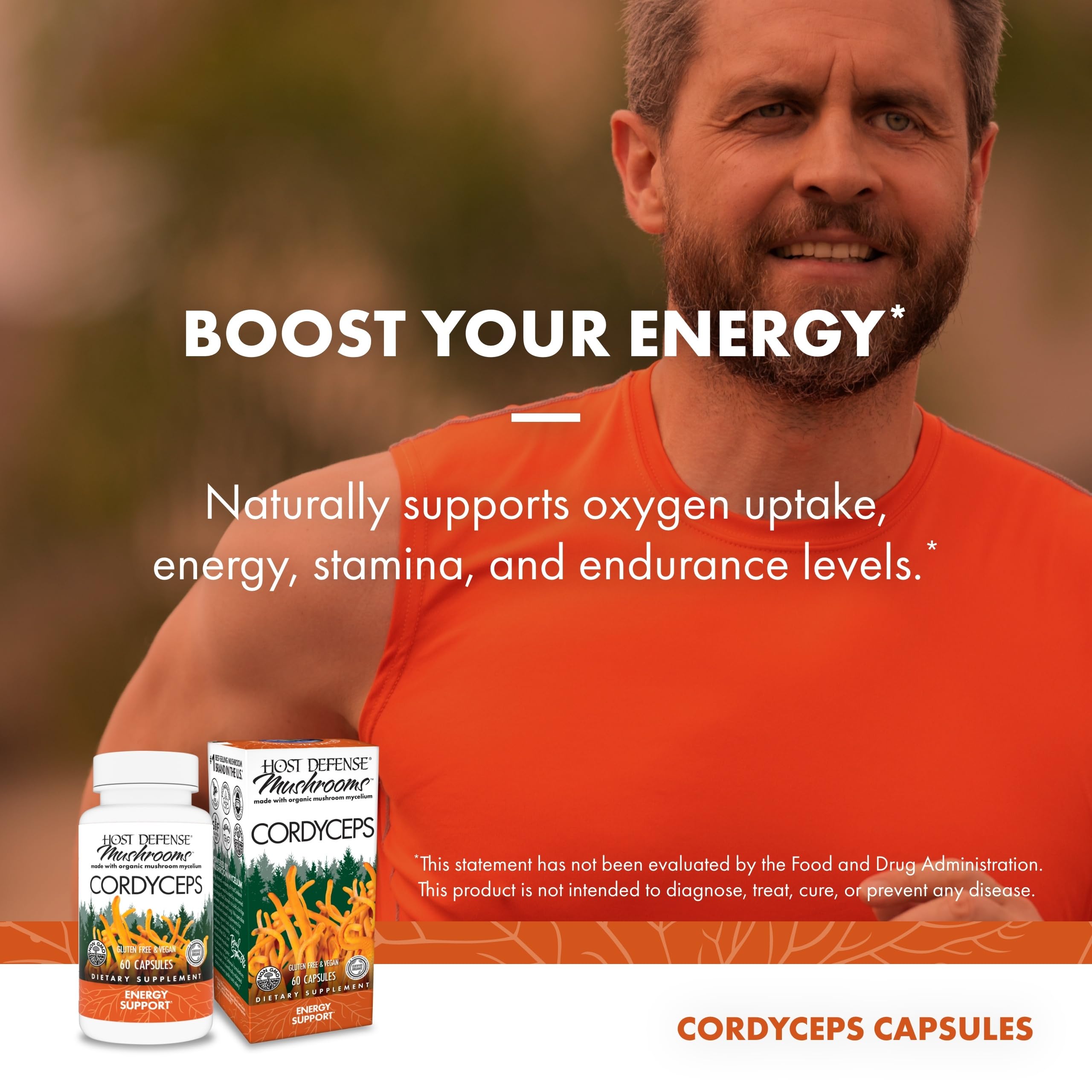 Host Defense Cordyceps Capsules