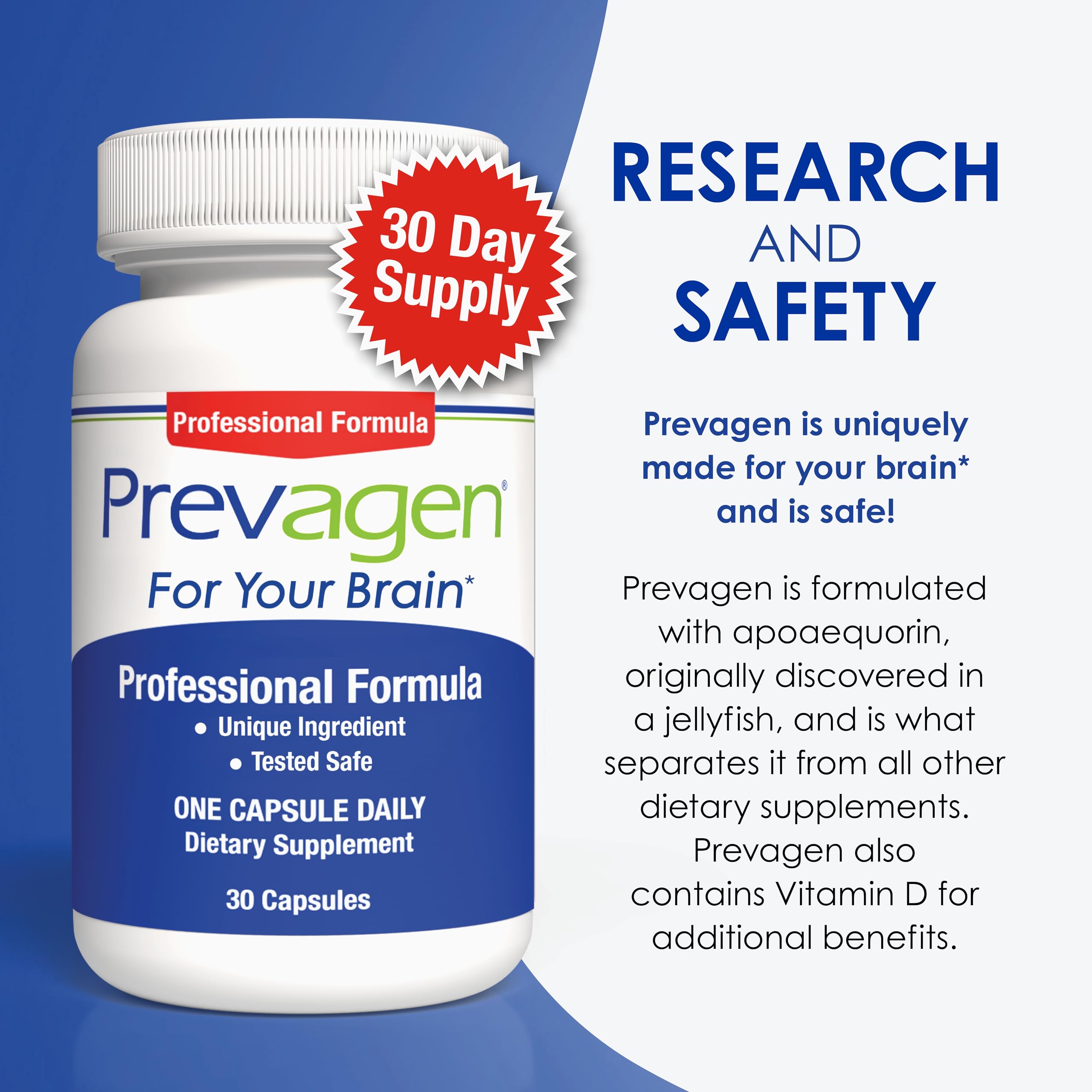 Prevagen Professional Formula, 30 Capsules