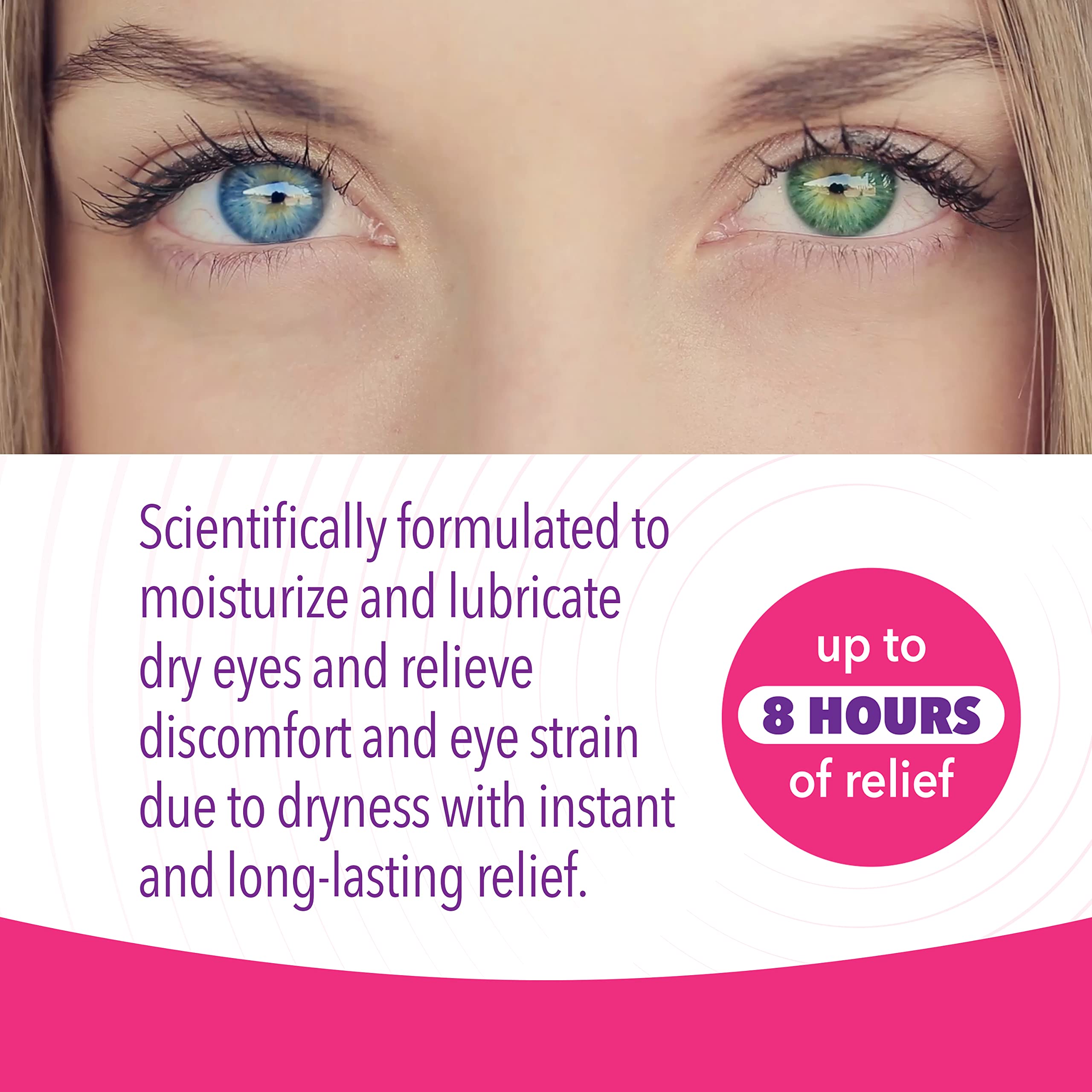 iVIZIA Sterile Lubricant Eye Drops for Dry Eyes