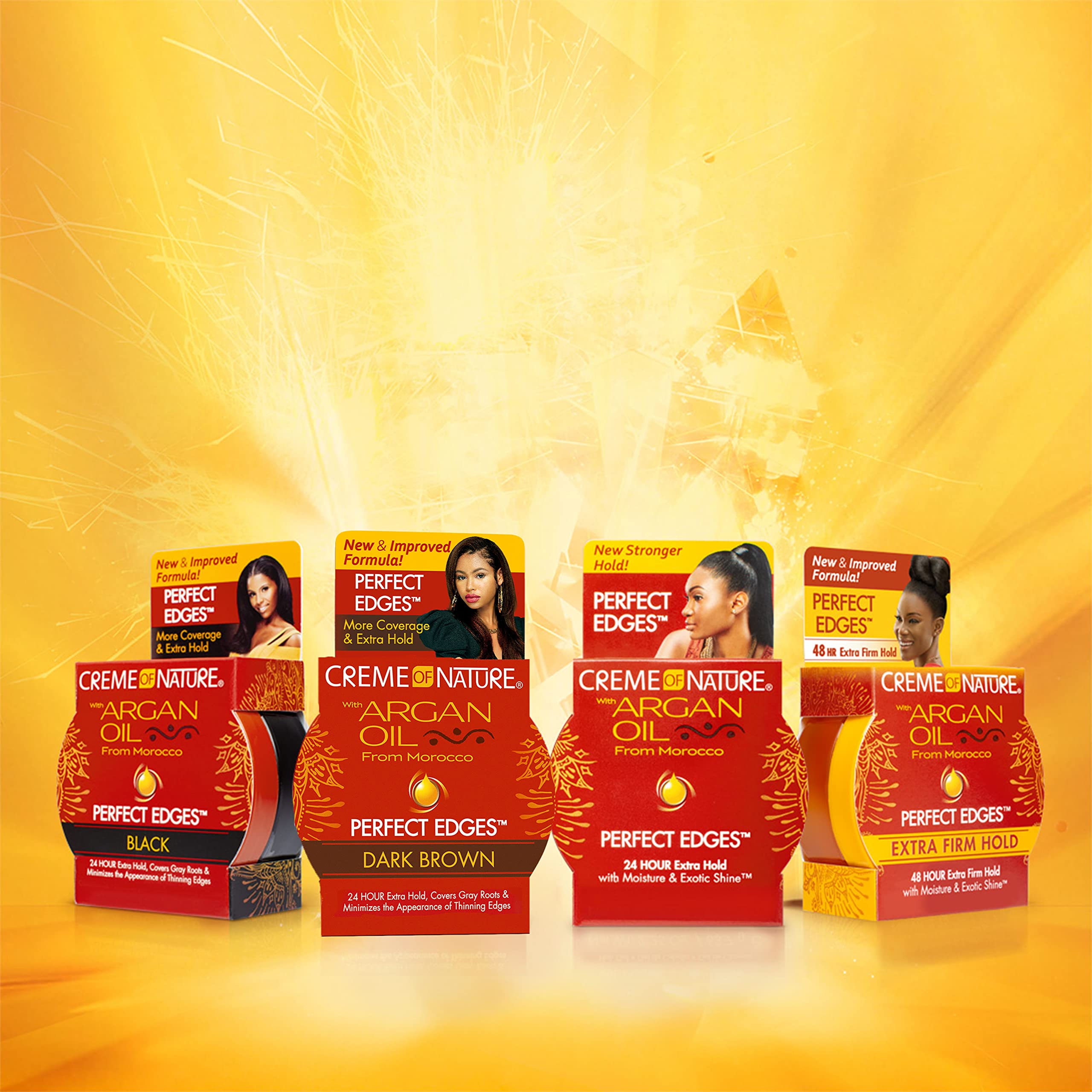 Creme of Nature Perfect Edges™ Extra Firm Hold Gel, 2.25 oz