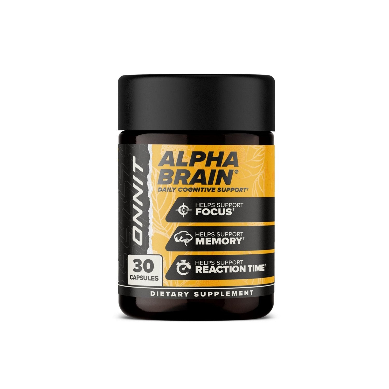 ONNIT Alpha Brain Nootropic Brain Supplement, 30 Count