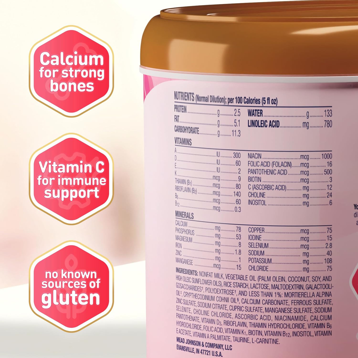 Enfamil A.R. Infant Formula, with Iron, 19.5 Oz