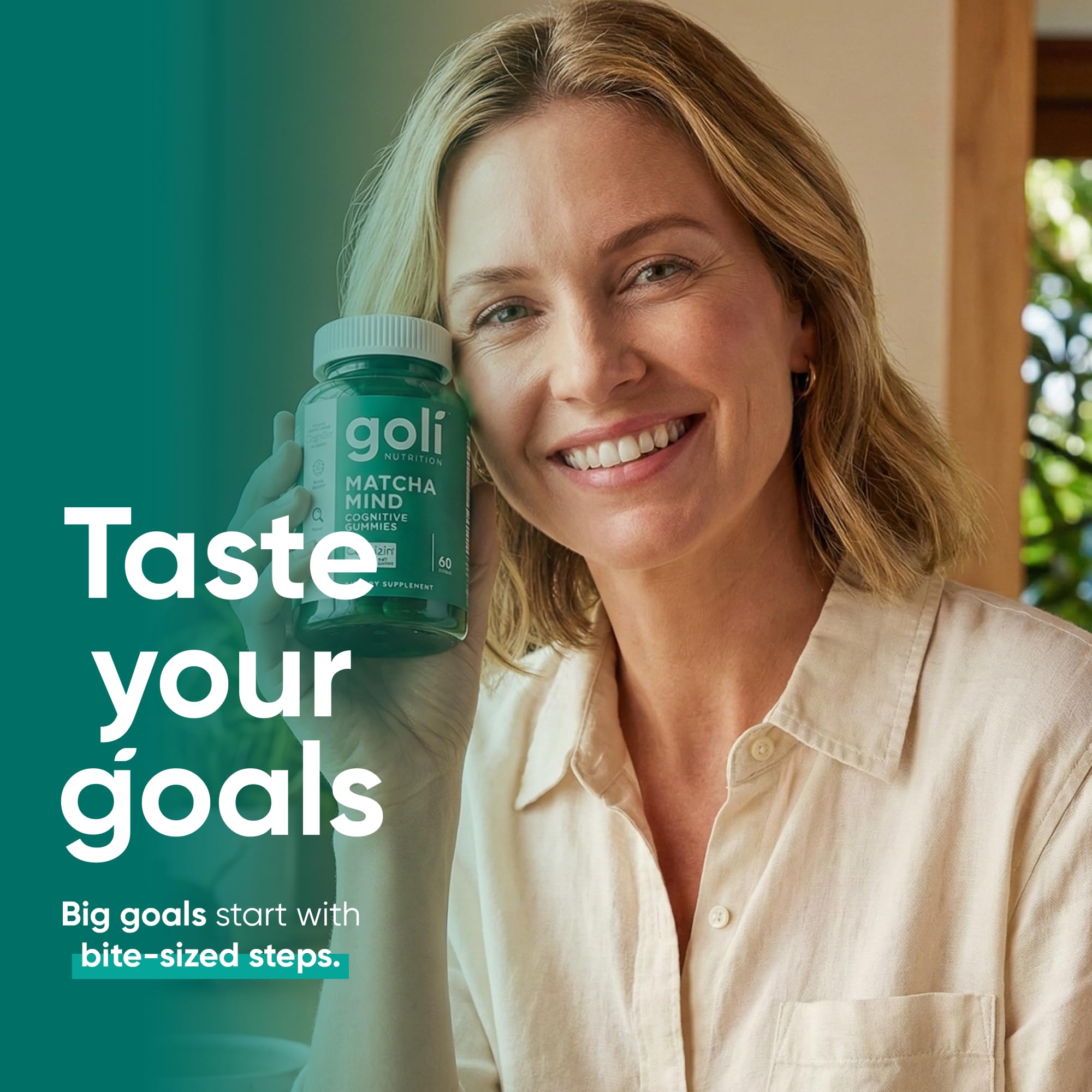 Goli Matcha Mind, 60 Gummies