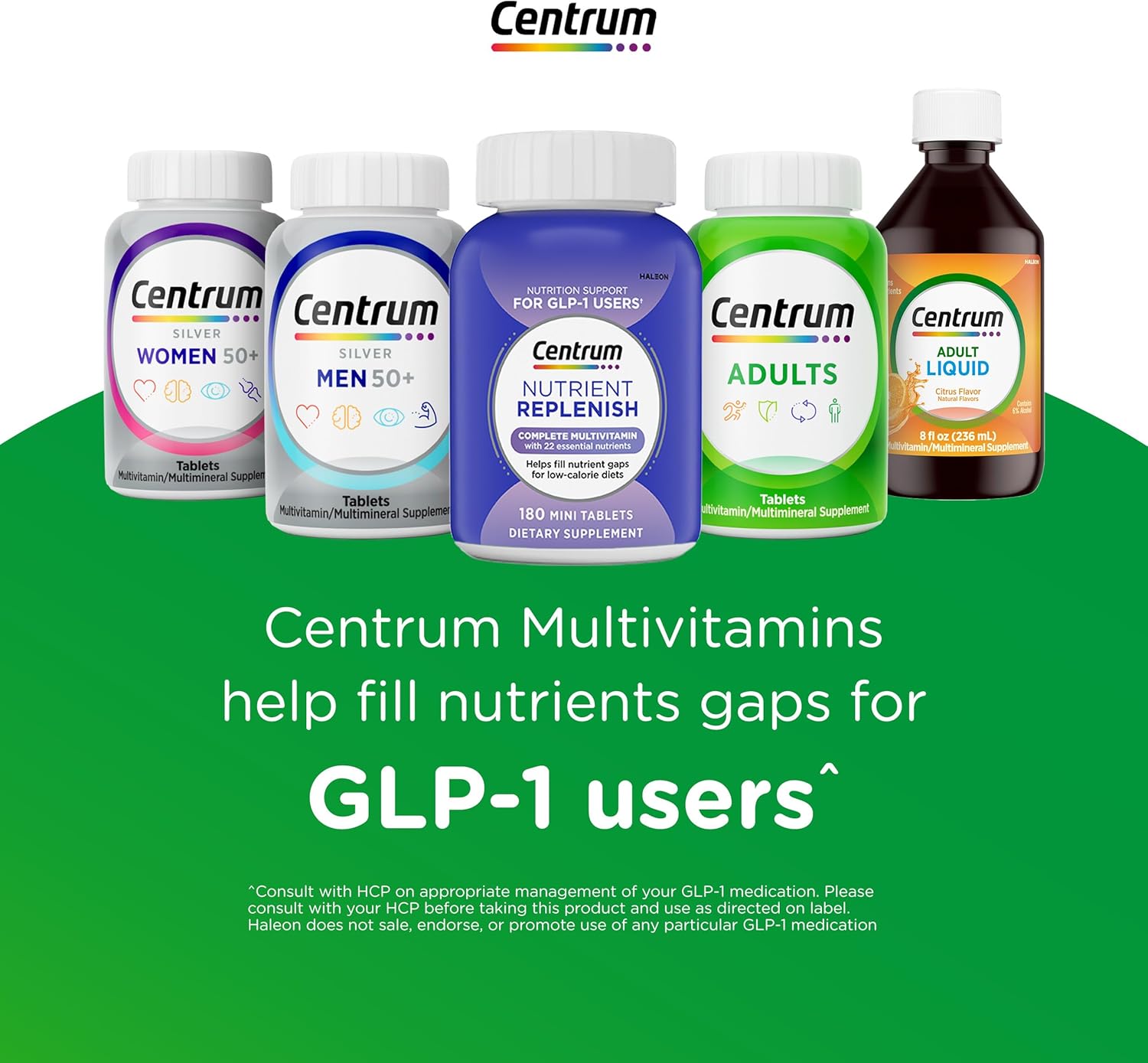 Centrum Silver Women 50 Plus, Multivitamin, 200 Ct