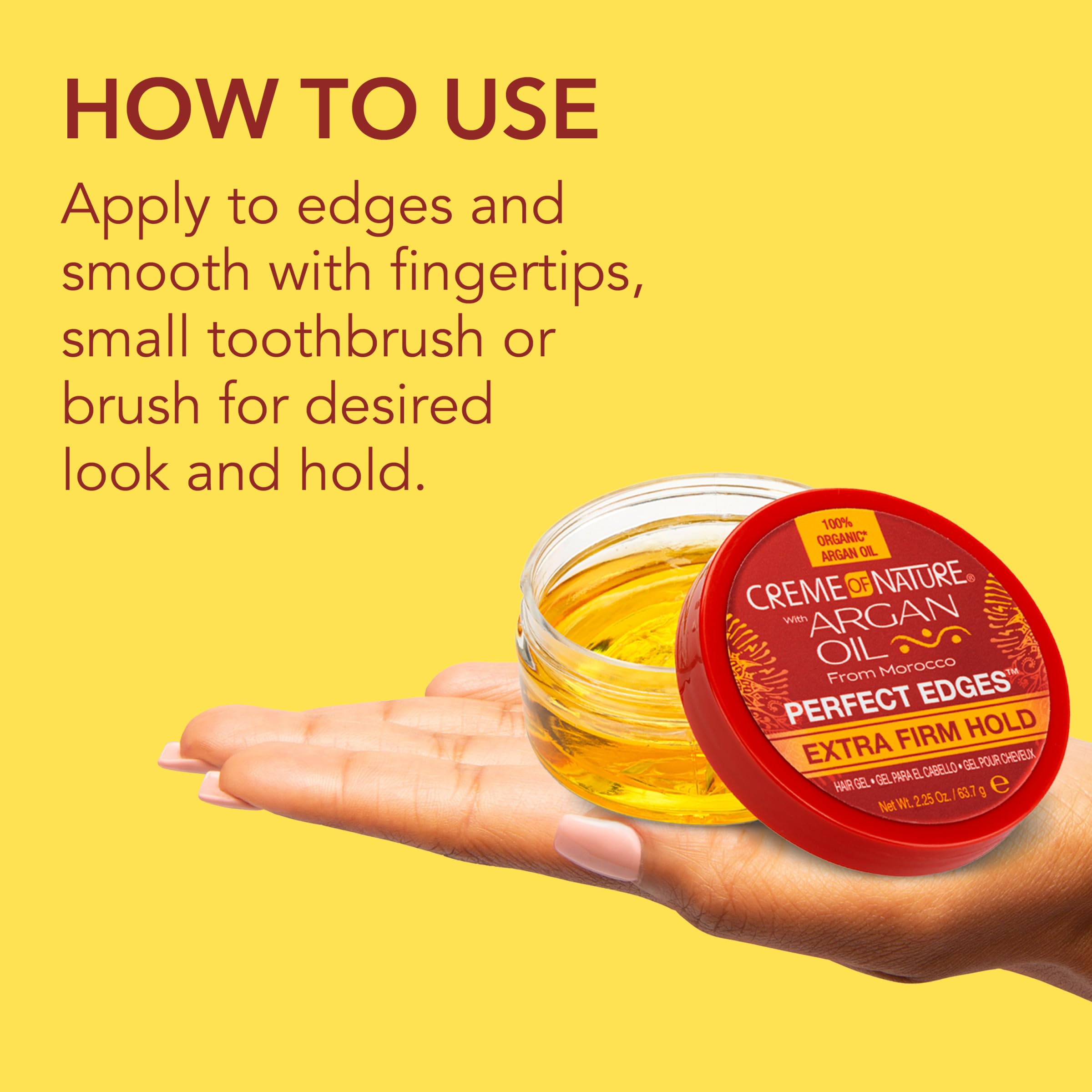 Creme of Nature Perfect Edges™ Extra Firm Hold Gel, 2.25 oz