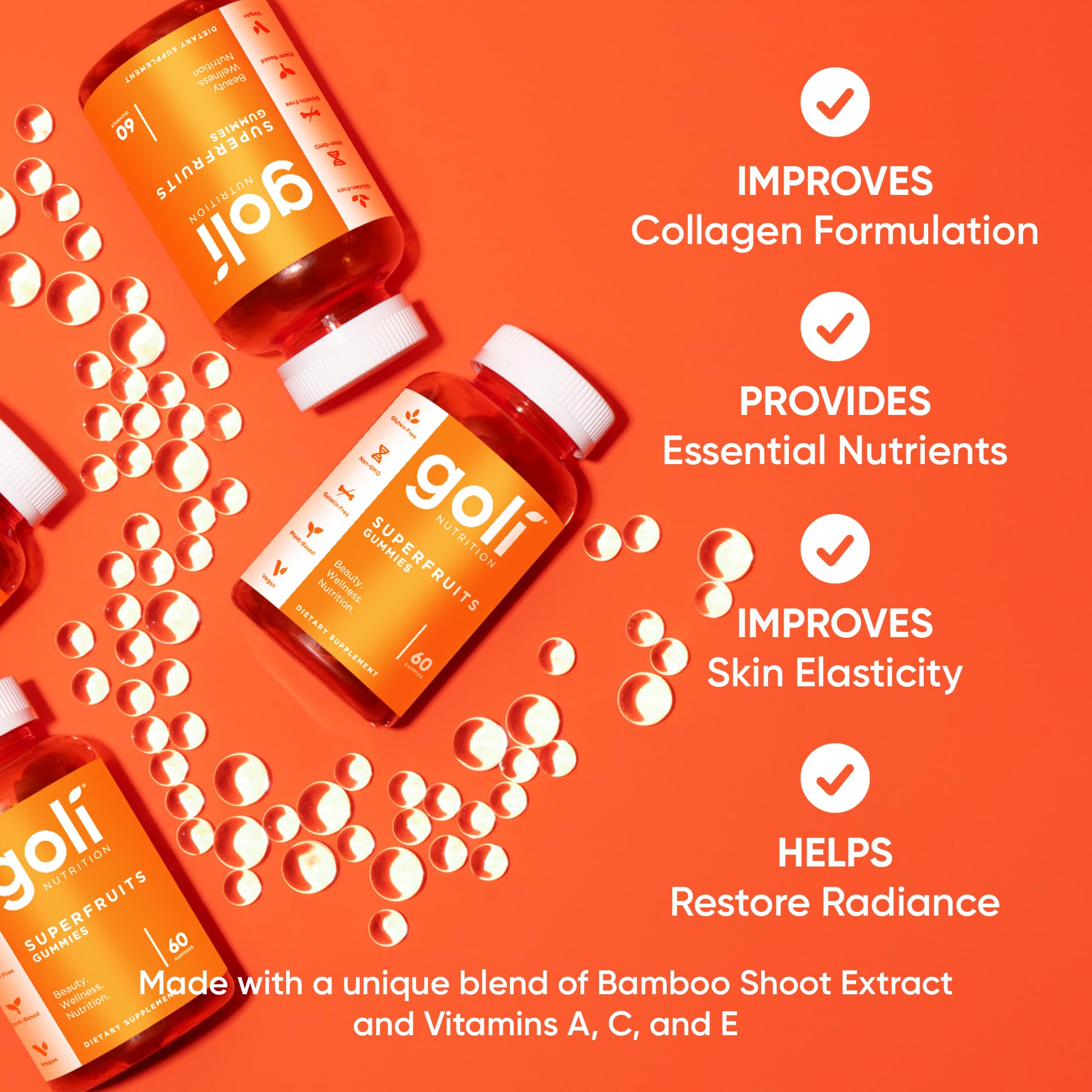 Goli Superfruits, 60 Gummies