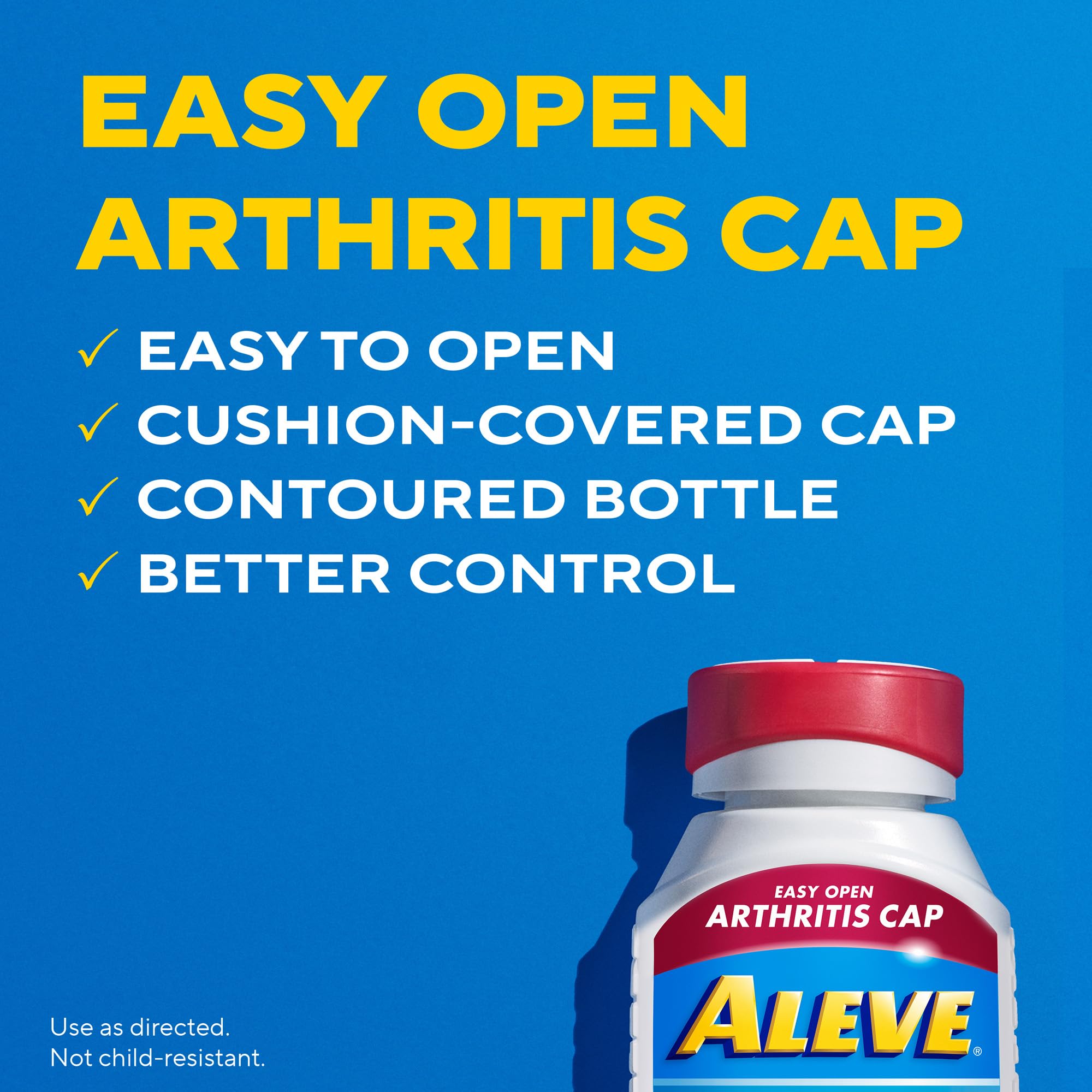 Aleve Gelcaps with Easy Open Arthritis Cap, 160 Count