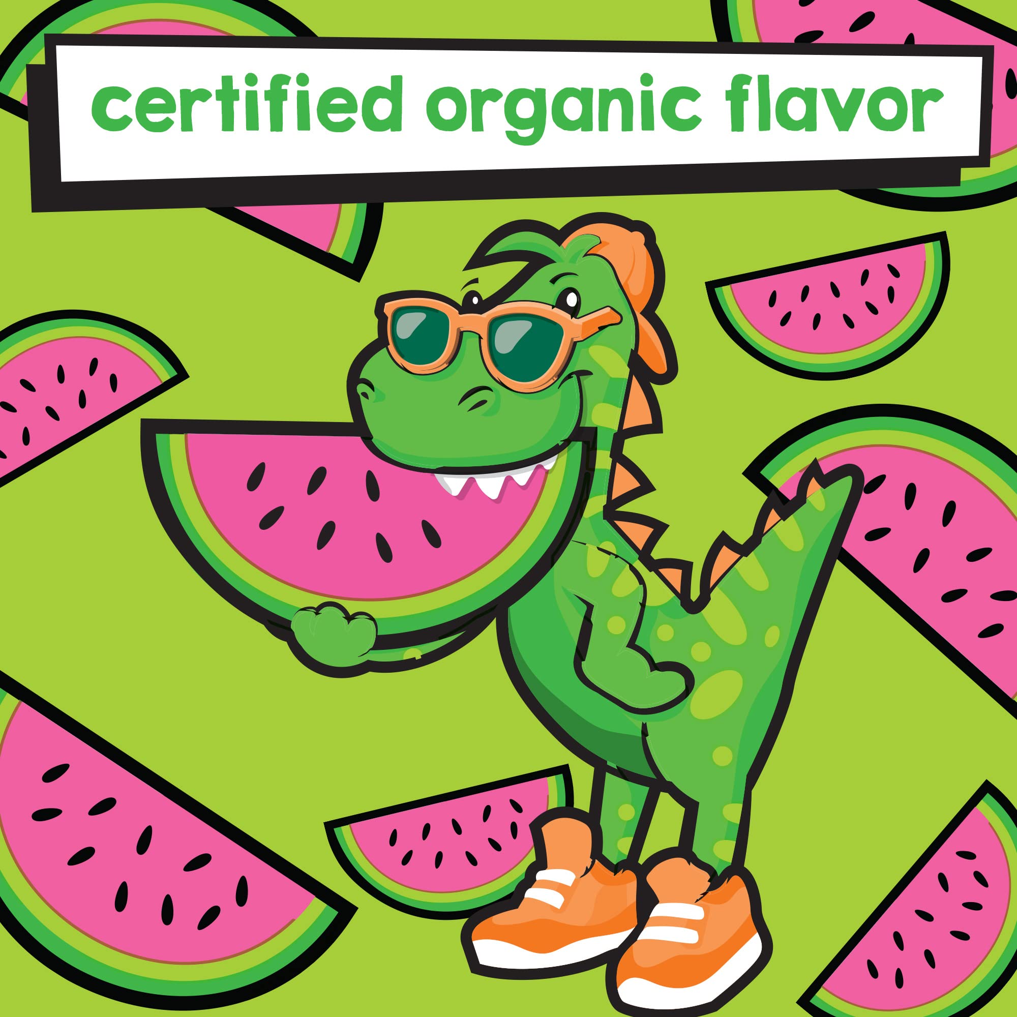 TheraBreath Kids Organic Wacky Watermelon Mouthwash, 16 Fl Oz