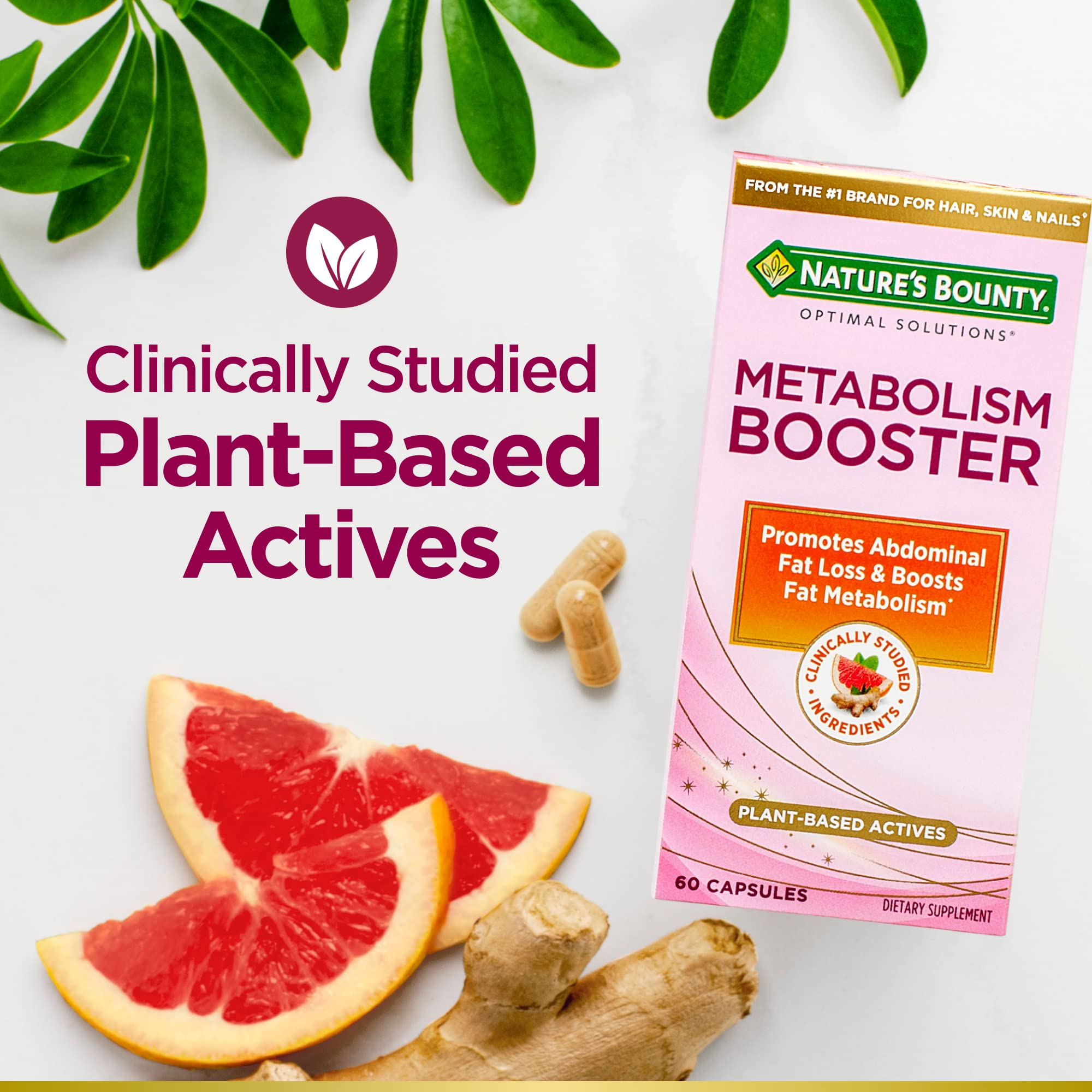 Nature’s Bounty Optimal Solutions Metabolism Booster, 60 Capsules