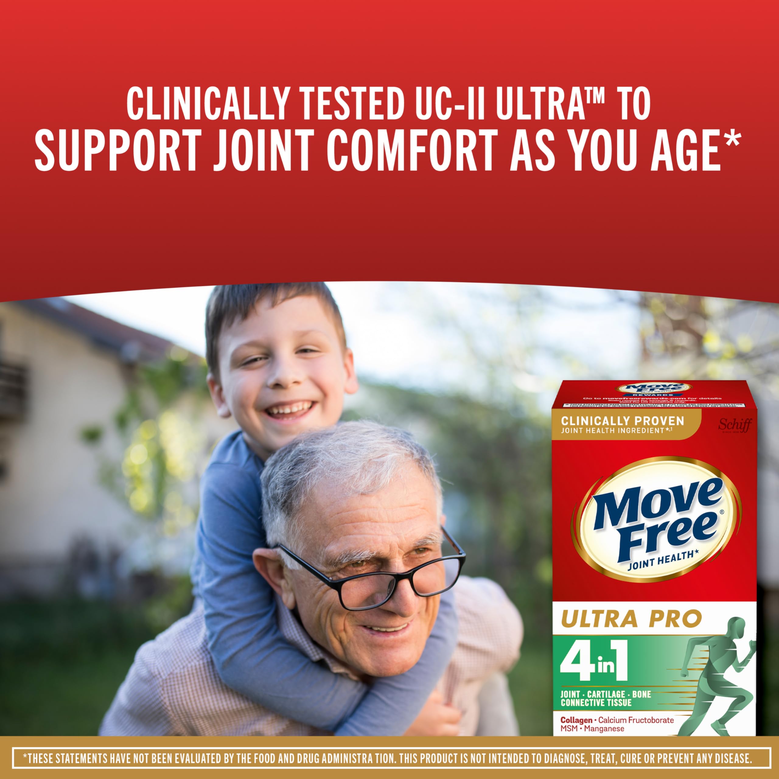 Schiff Move Free Ultra Pro, 120 Tablets