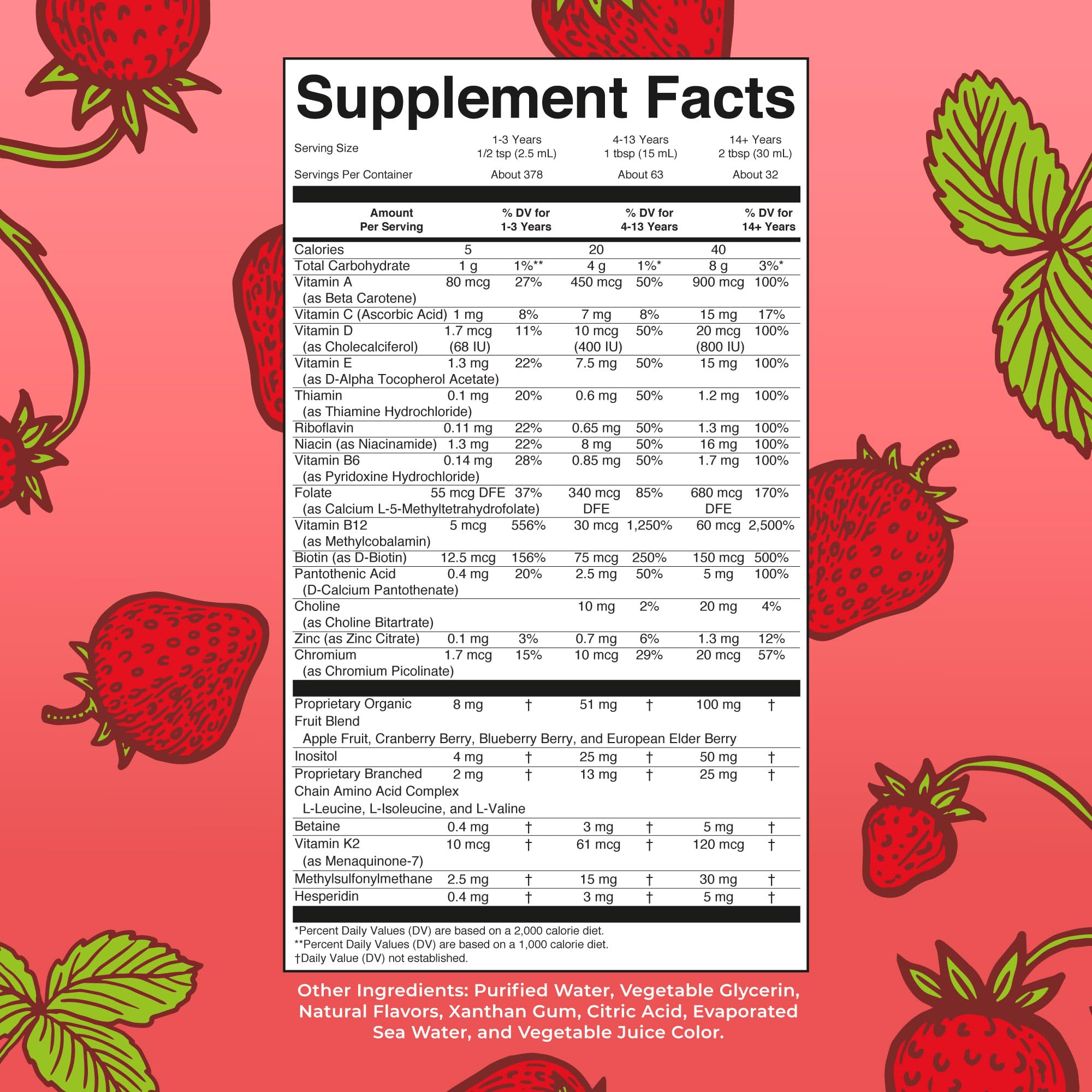 MaryRuth Organics Liquid Morning Multivitamin Essentials+, 32 Fl Oz