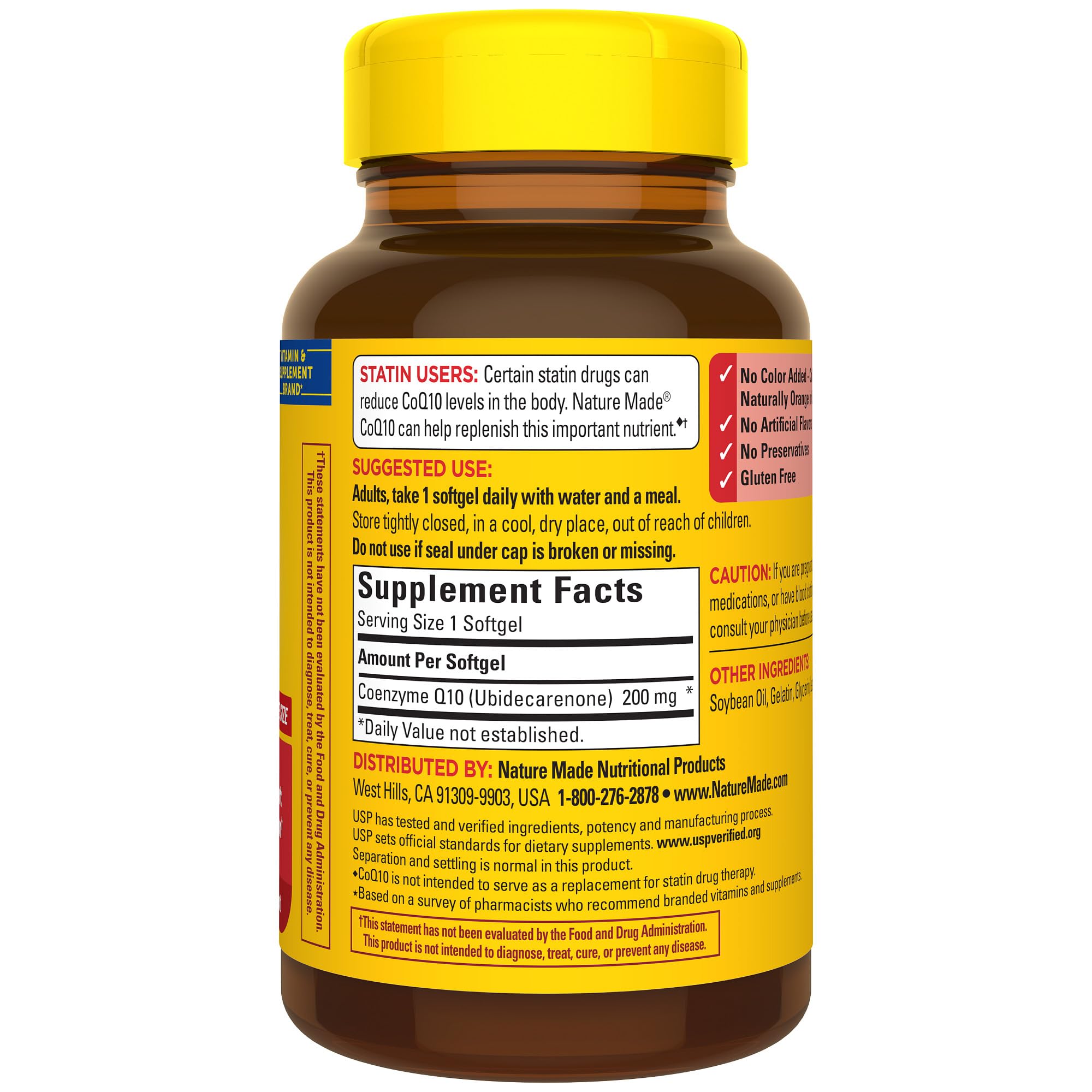 Nature Made CoQ10 200mg