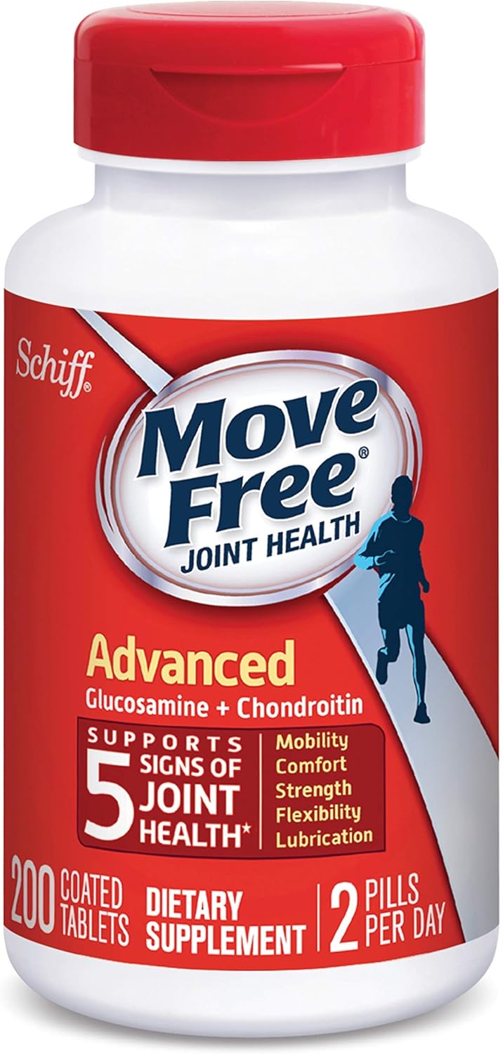 Schiff Move Free Advanced, Joint Health, 200 Count
