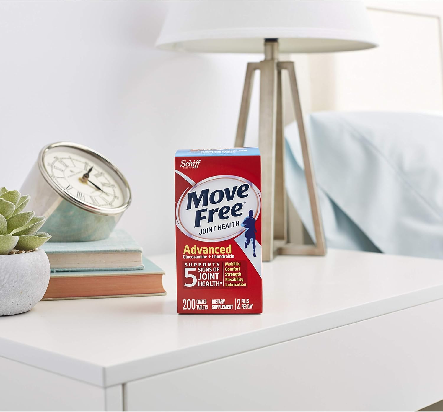 Schiff Move Free Advanced, Joint Health, 200 Count