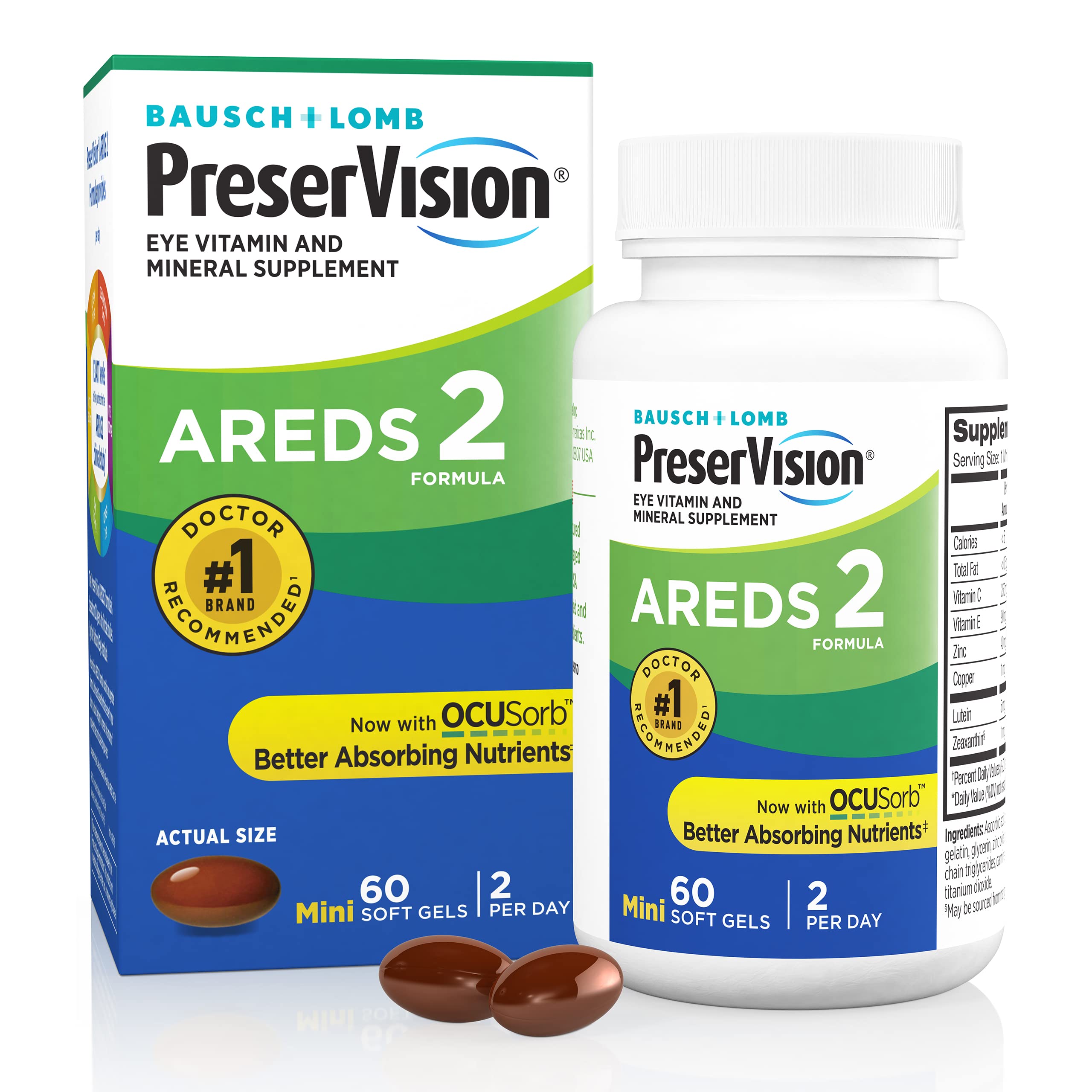 PreserVision AREDS 2 Eye Vitamins