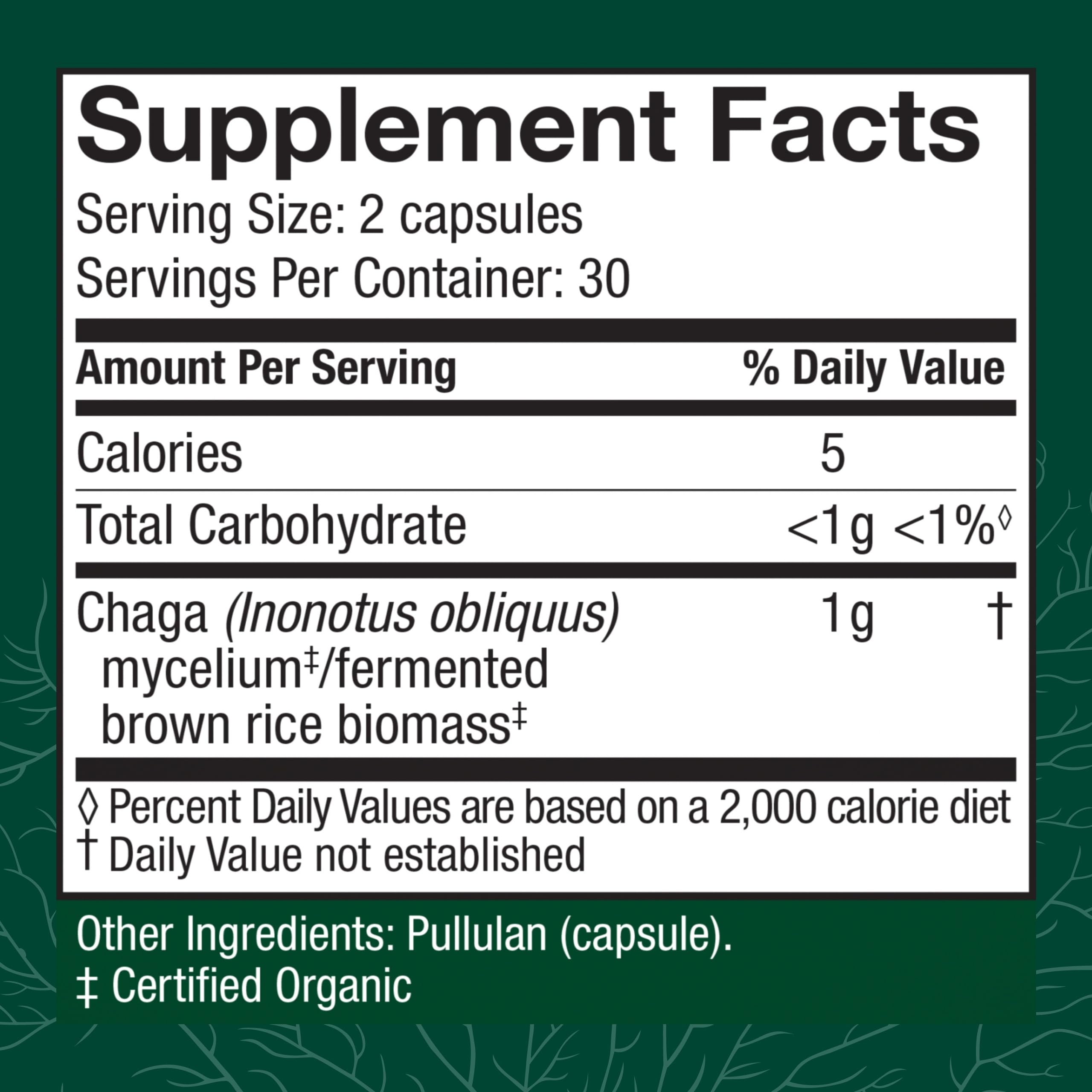 Host Defense Chaga Capsules