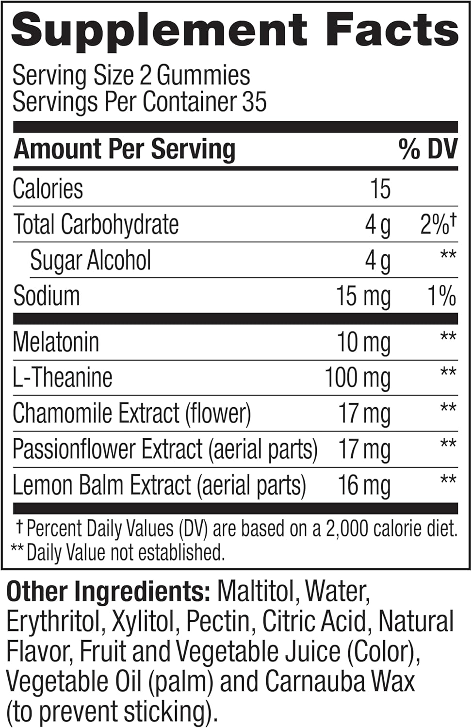 OLLY Max Strength Sleep Gummy, 10mg Melatonin, 50 Count