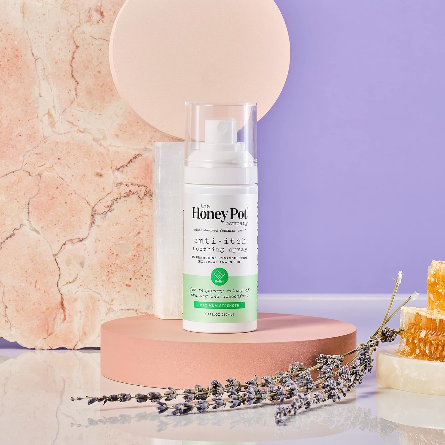 The Honey Pot Company Feminine Anti-Itch Spray, 2.71 fl. Oz.