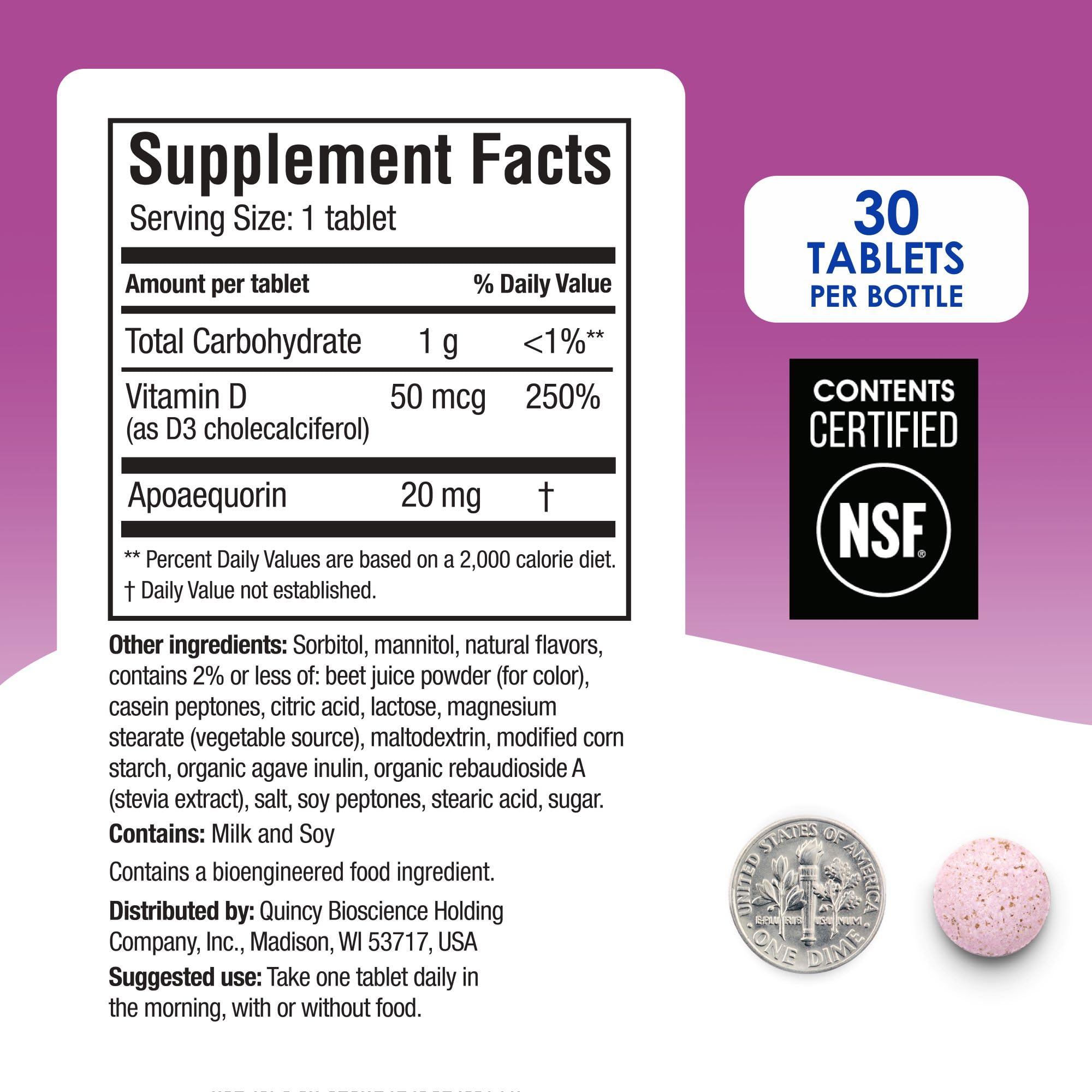 Prevagen® Extra Strength Berry Flavor Chewables 20mg, 30 CT