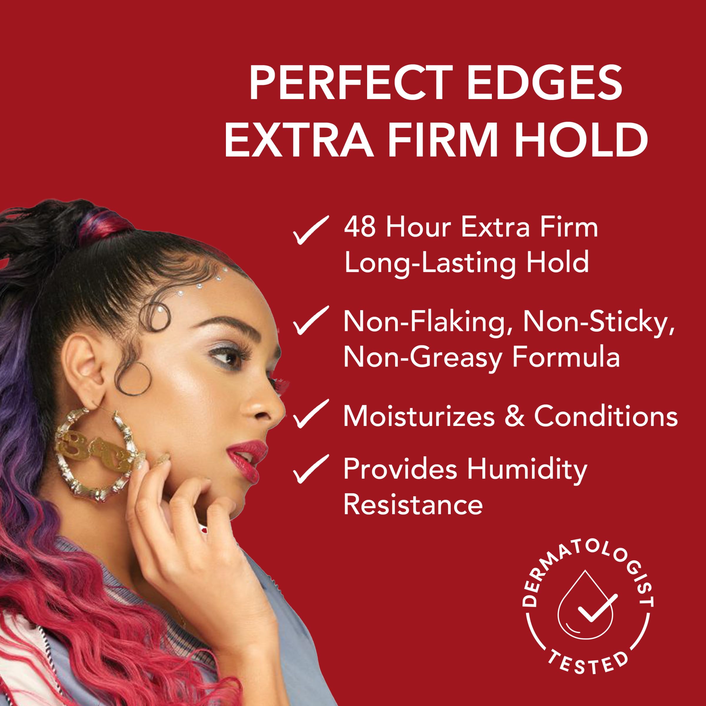 Creme of Nature Perfect Edges™ Extra Firm Hold Gel, 2.25 oz