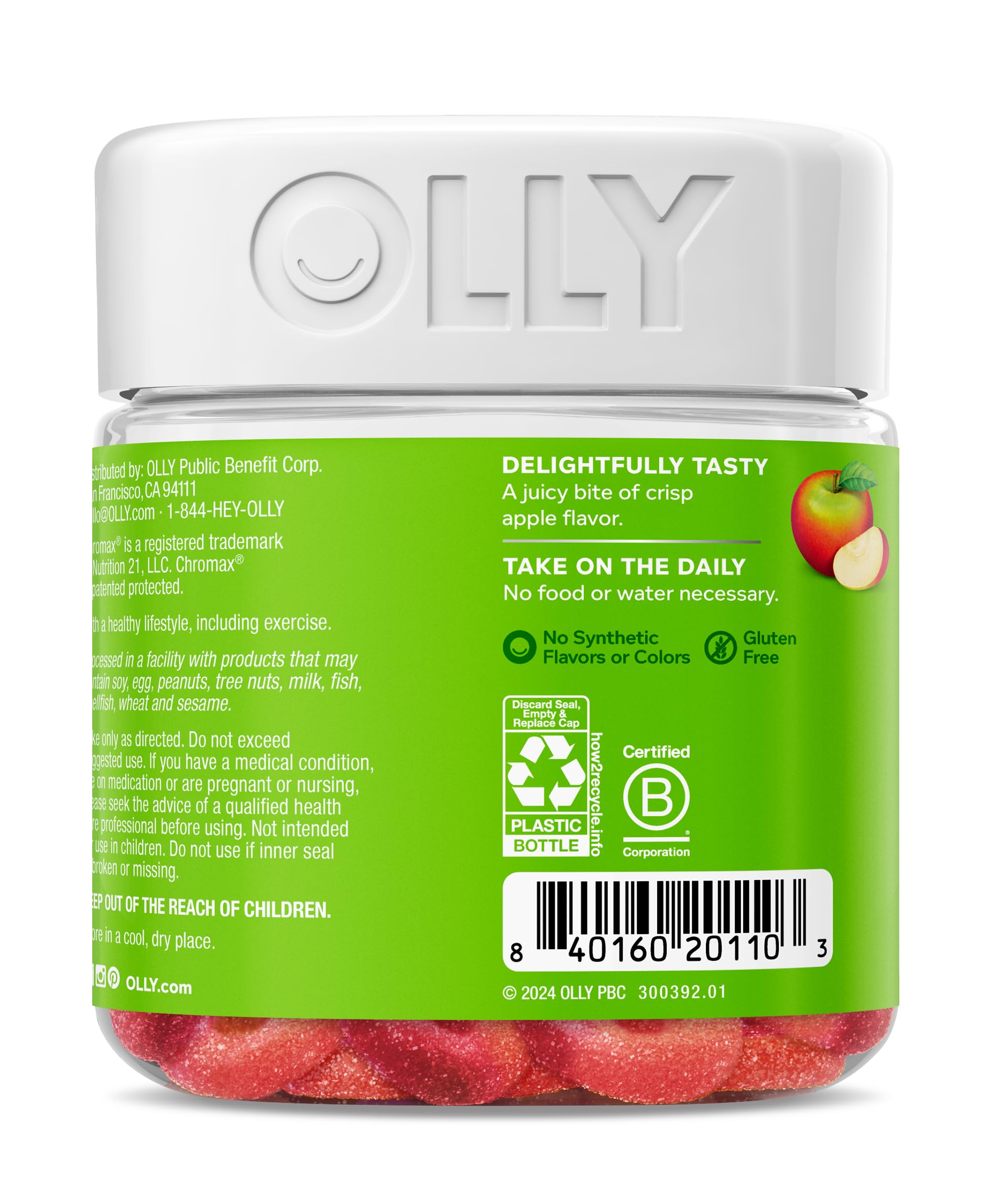 OLLY Metabolism Gummy Rings, 30 Count