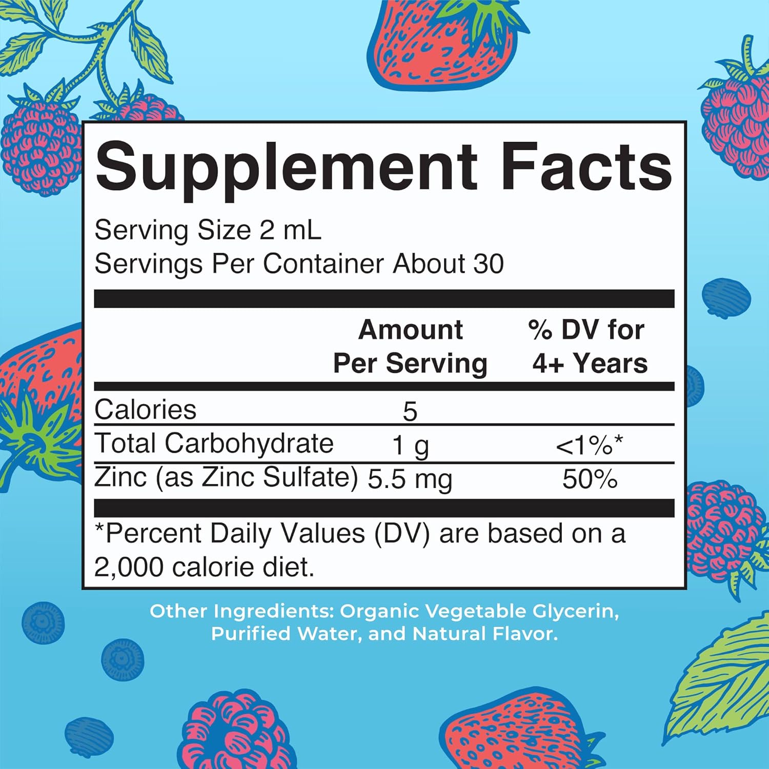 MaryRuth Organic Toddler Ionic Zinc Liquid Drops, 2 Fl Oz