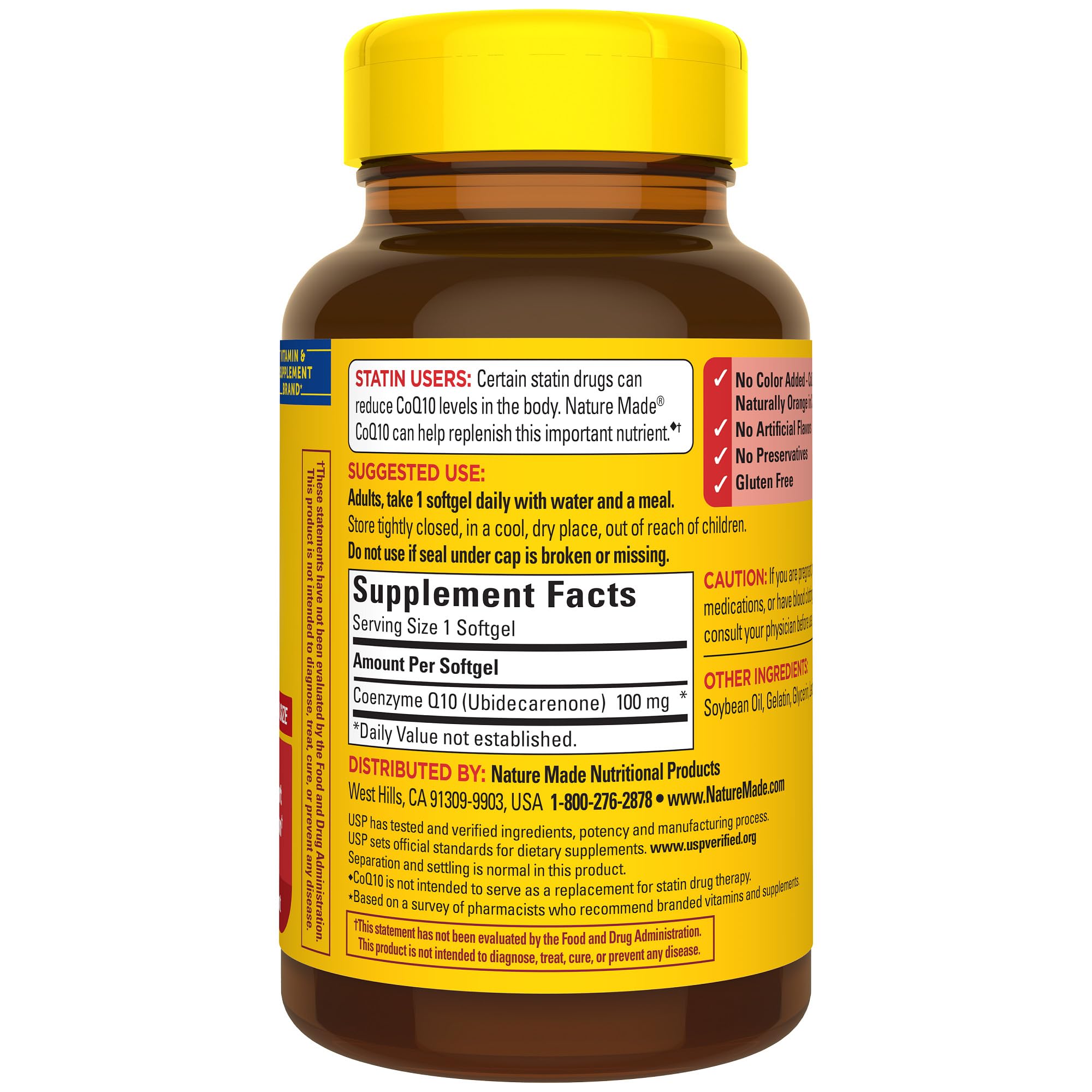 Nature Made CoQ10 100mg