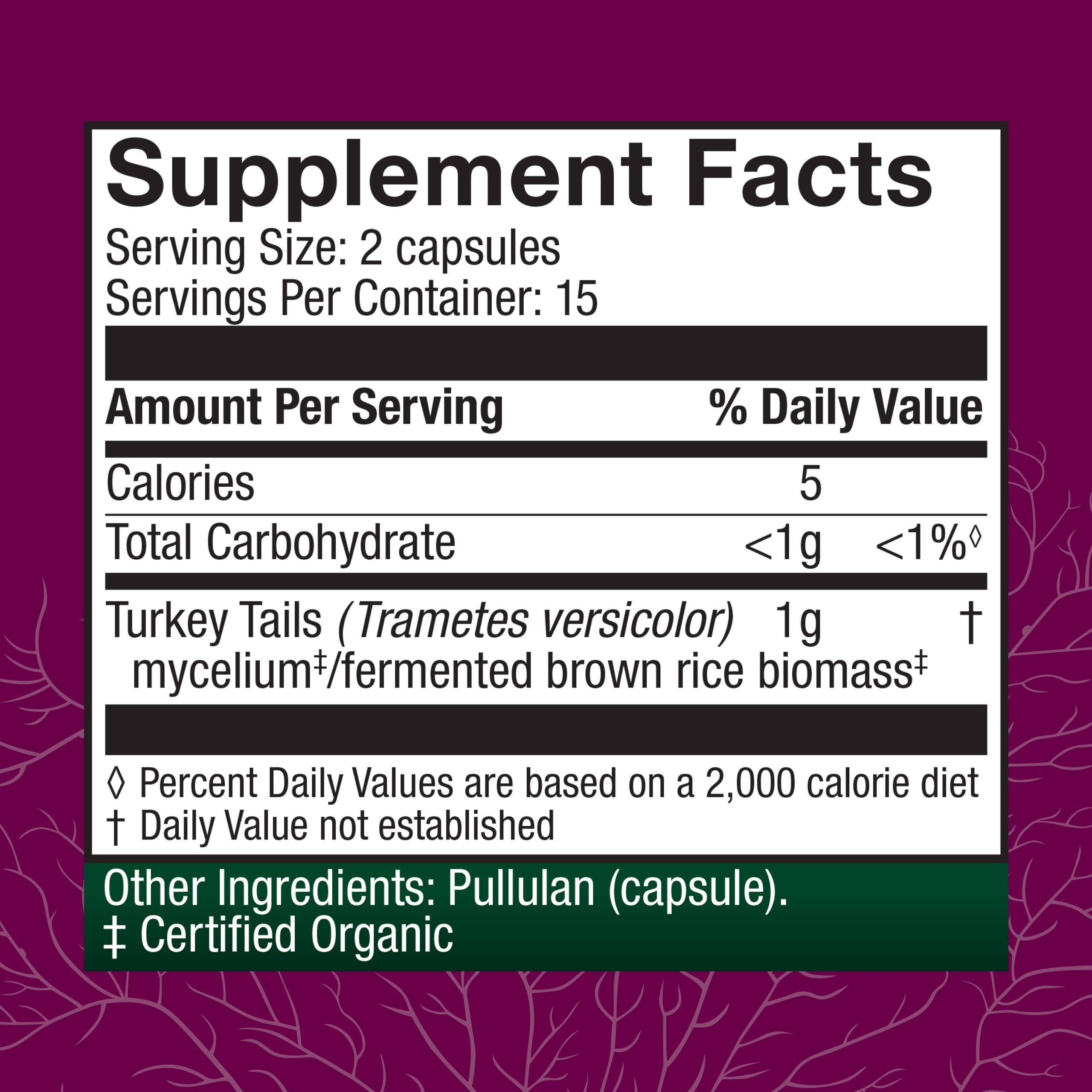 Host Defense Turkey Tail Capsules