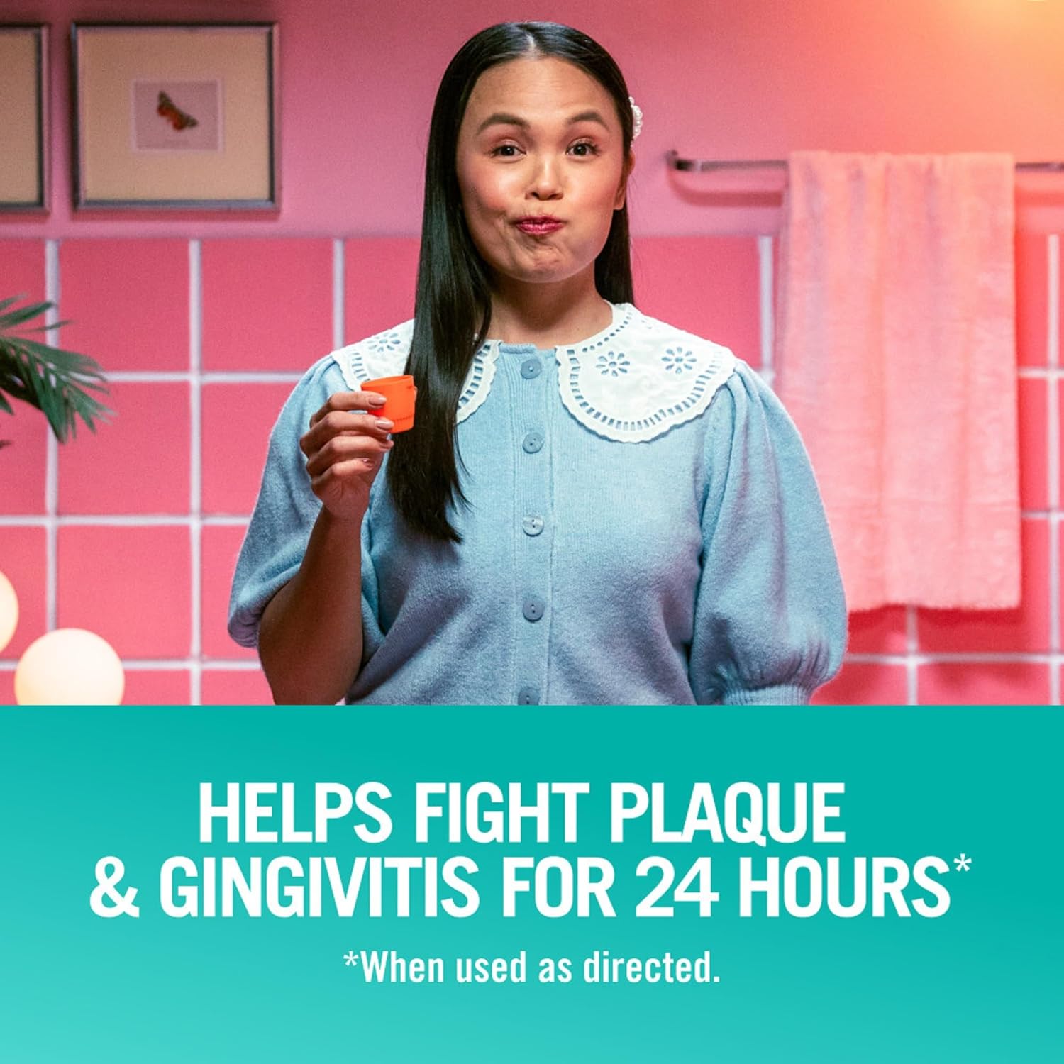 TheraBreath Dry Mouth Oral Rinse, Tingling Mint, 16 Fl Oz