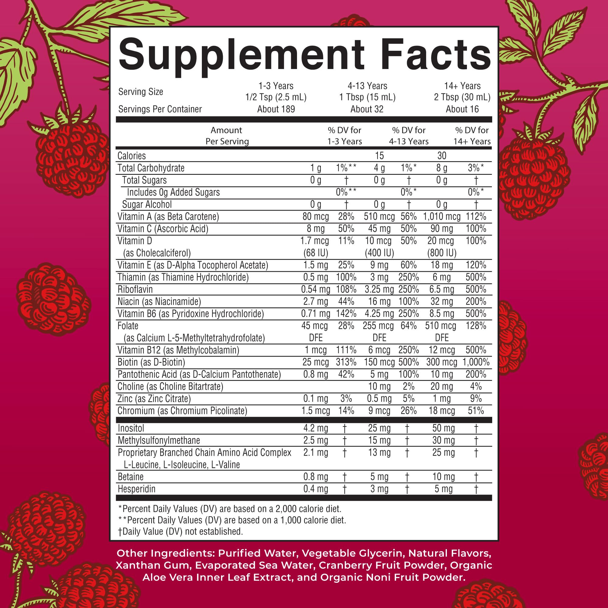 MaryRuth Organics Liquid Morning Multivitamin