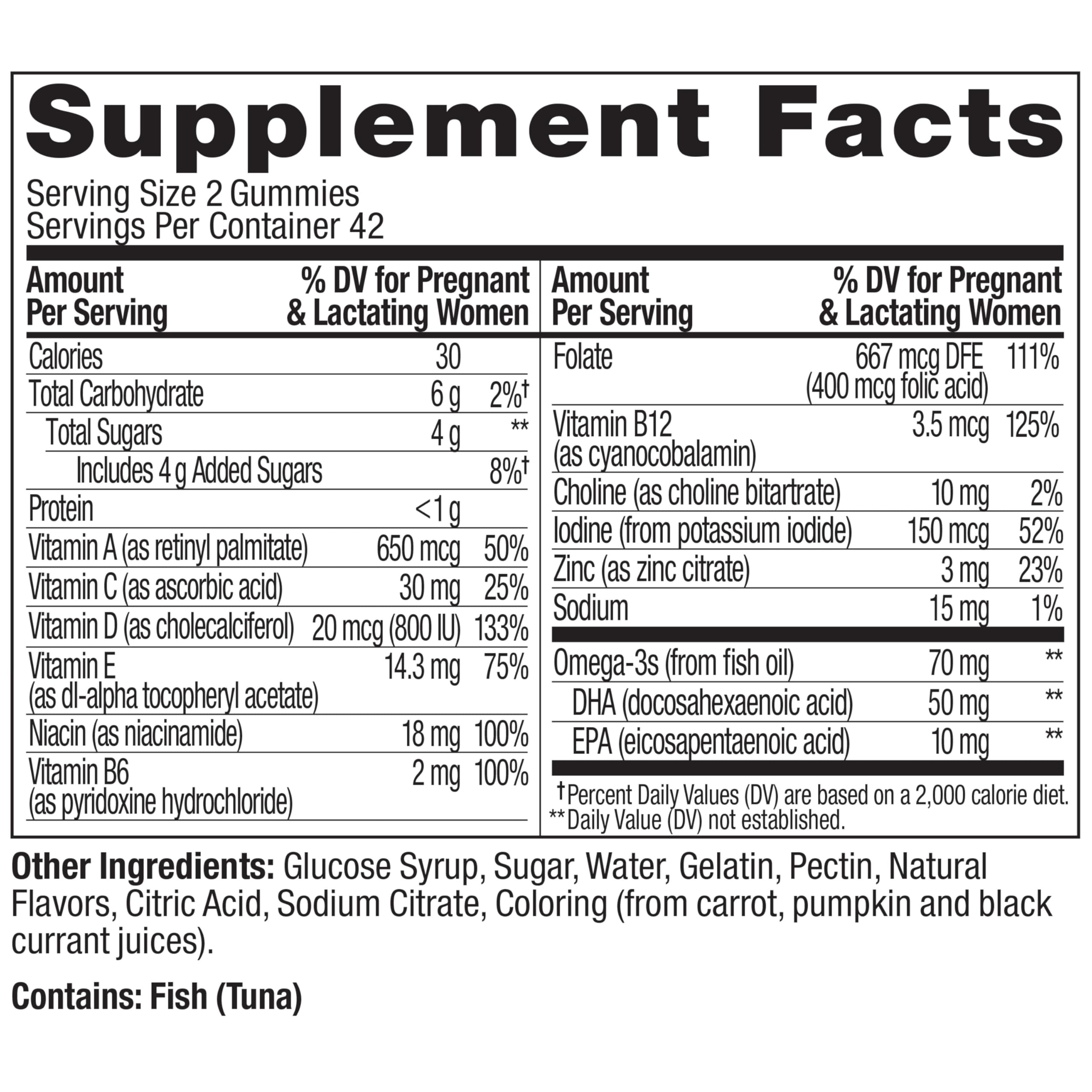 OLLY Prenatal Multivitamin Gummies
