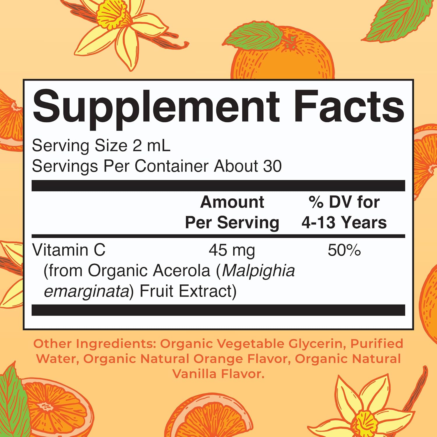 MaryRuth Organics Kids Vitamin C Drops, 2oz