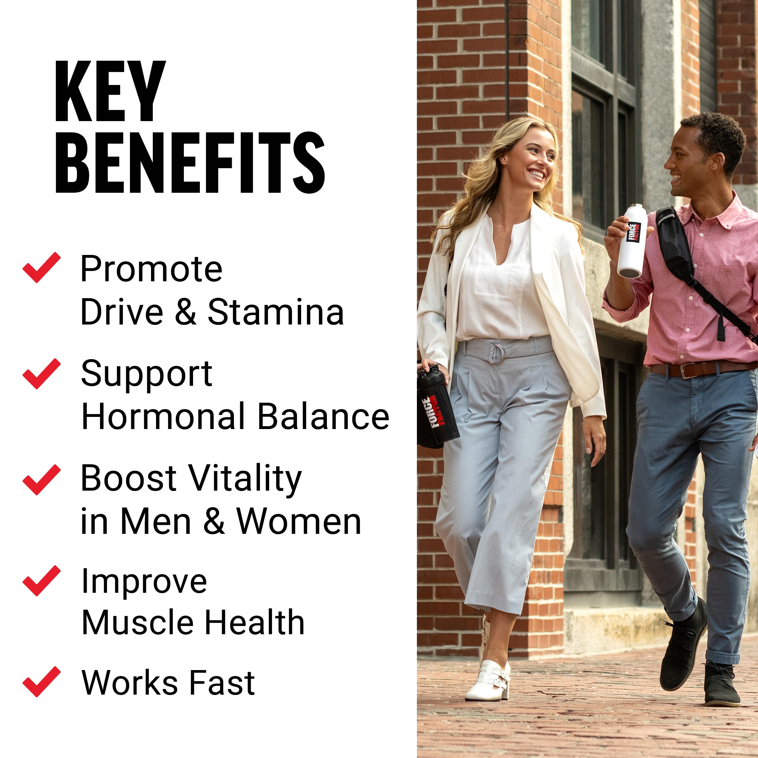 Force Factor Horny Goat Weed 750mg, 60 Capsules