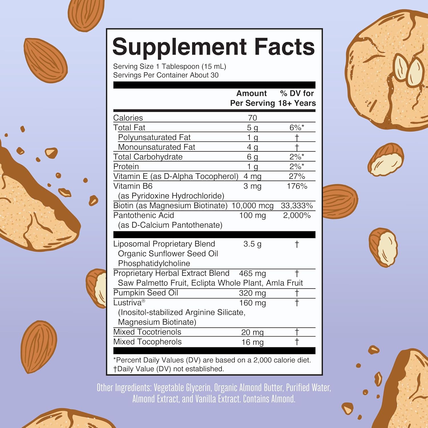 MaryRuth Organics Women's Hair Growth MAX Liposomal, 15.22 Fl Oz