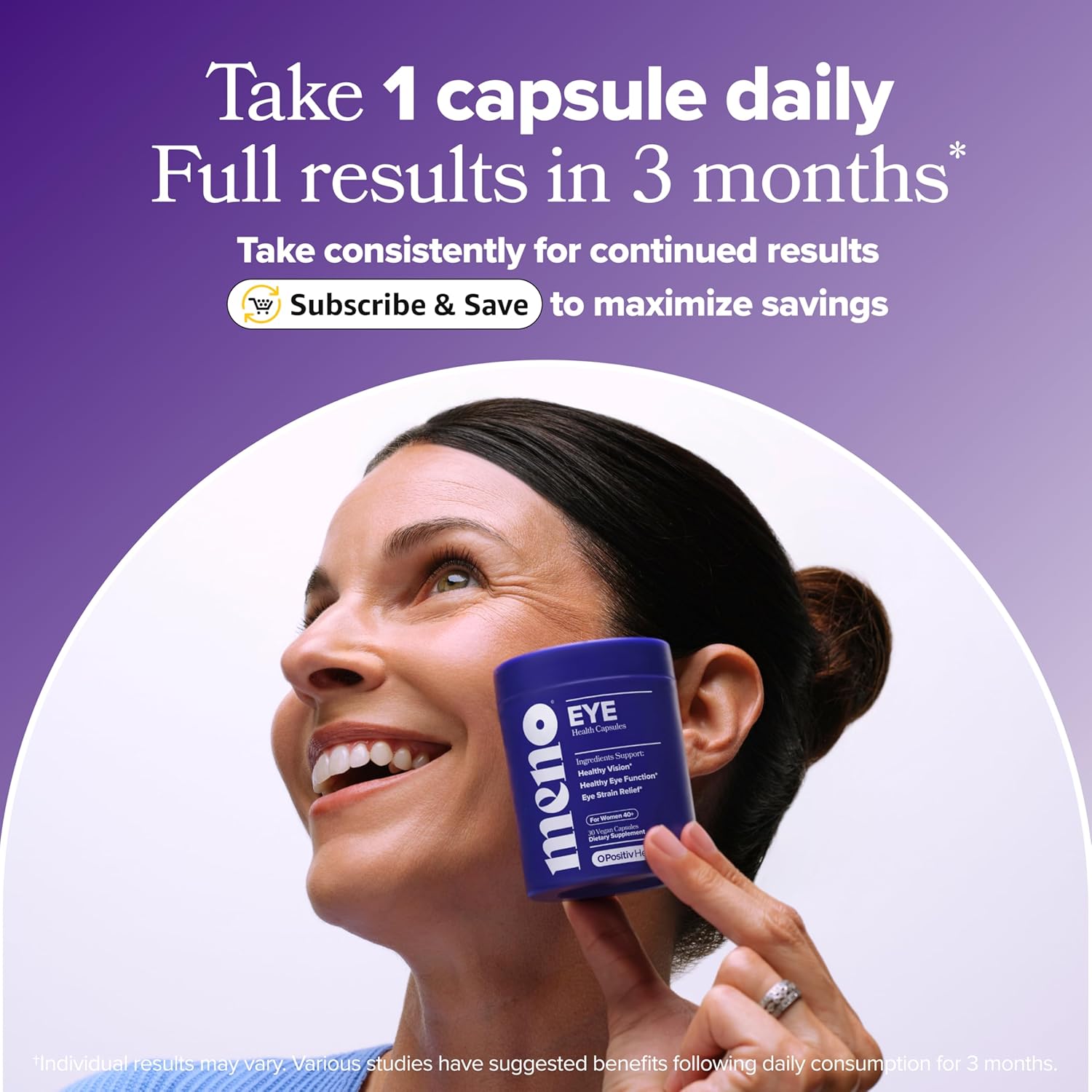 O Positiv MENO Eye Health & Vision Support, 30 Capsule