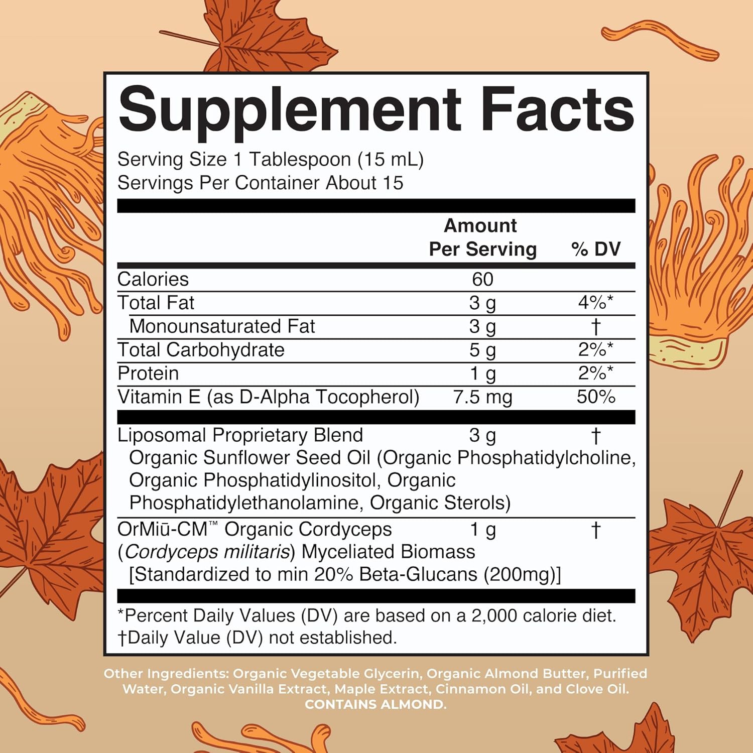 MaryRuth Organics Cordyceps Mushroom Supplement ,7.6 oz